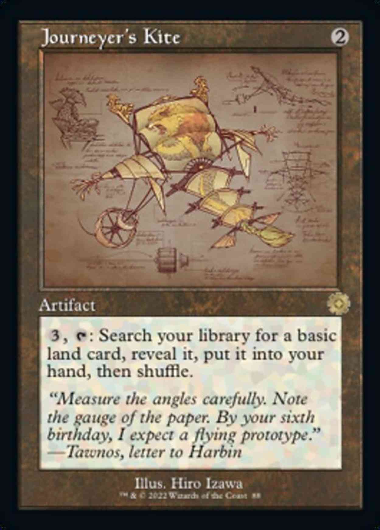 Journeyer's Kite (Schematic) magic card front