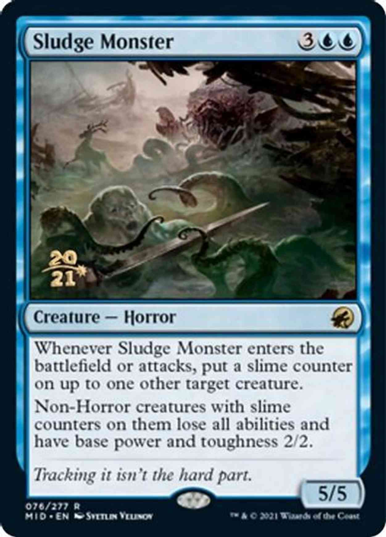 Sludge Monster magic card front