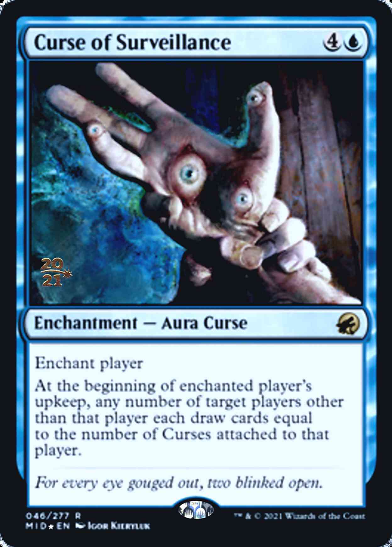Curse of Surveillance magic card front