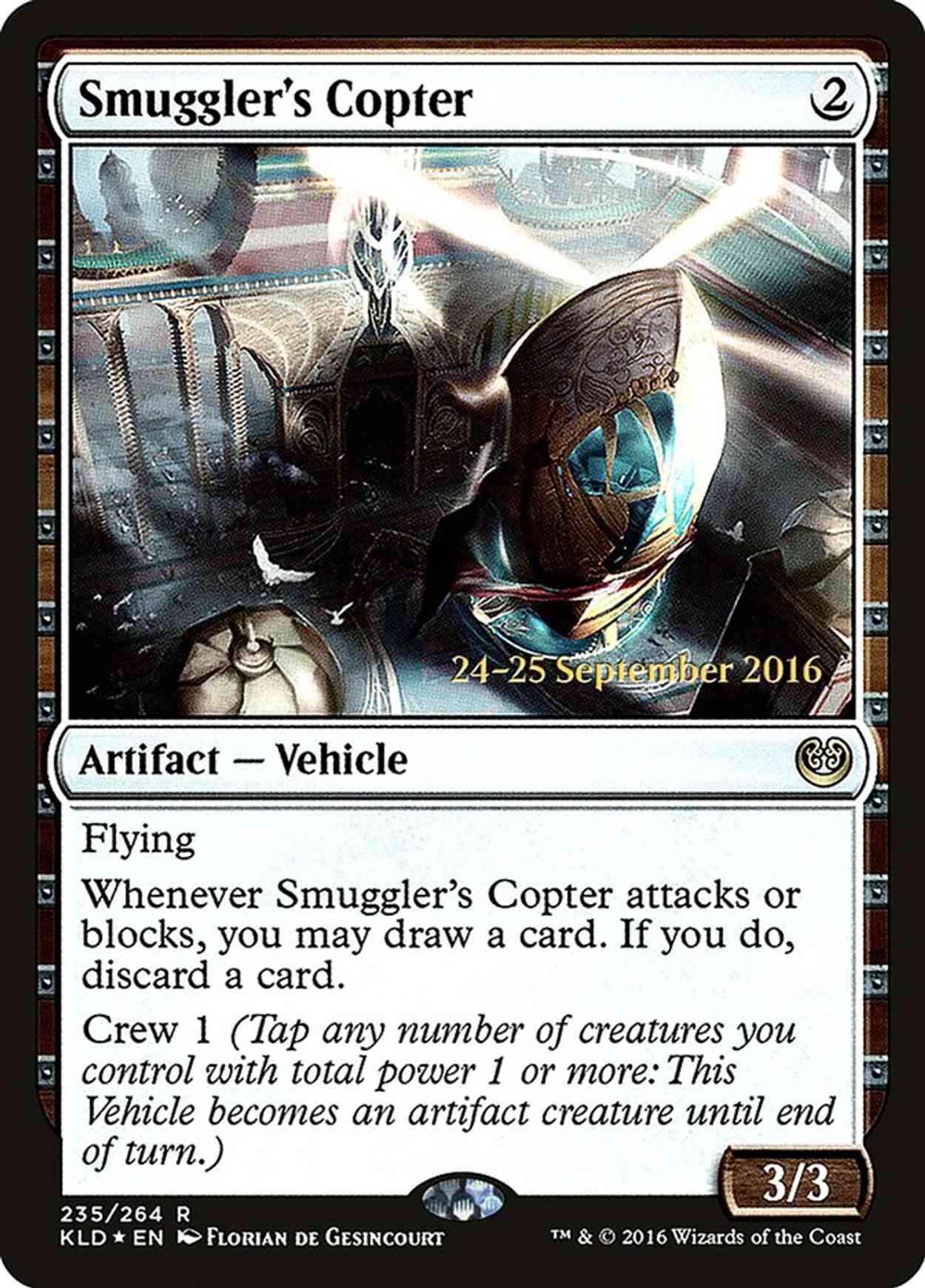 Smuggler's Copter magic card front