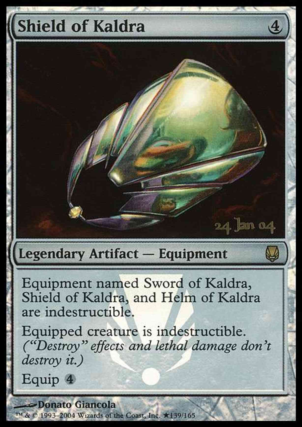 Shield of Kaldra magic card front