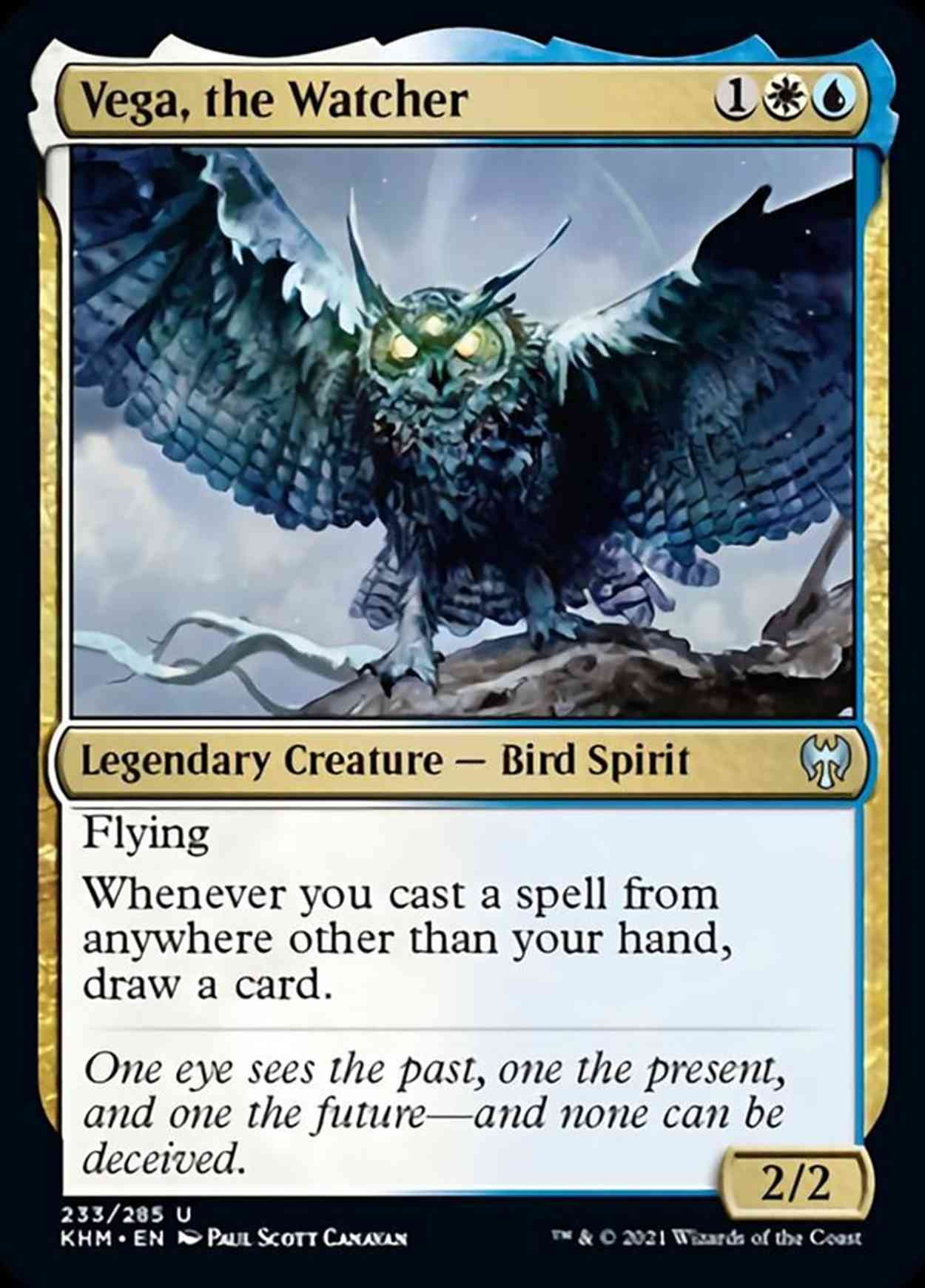 Vega, the Watcher magic card front