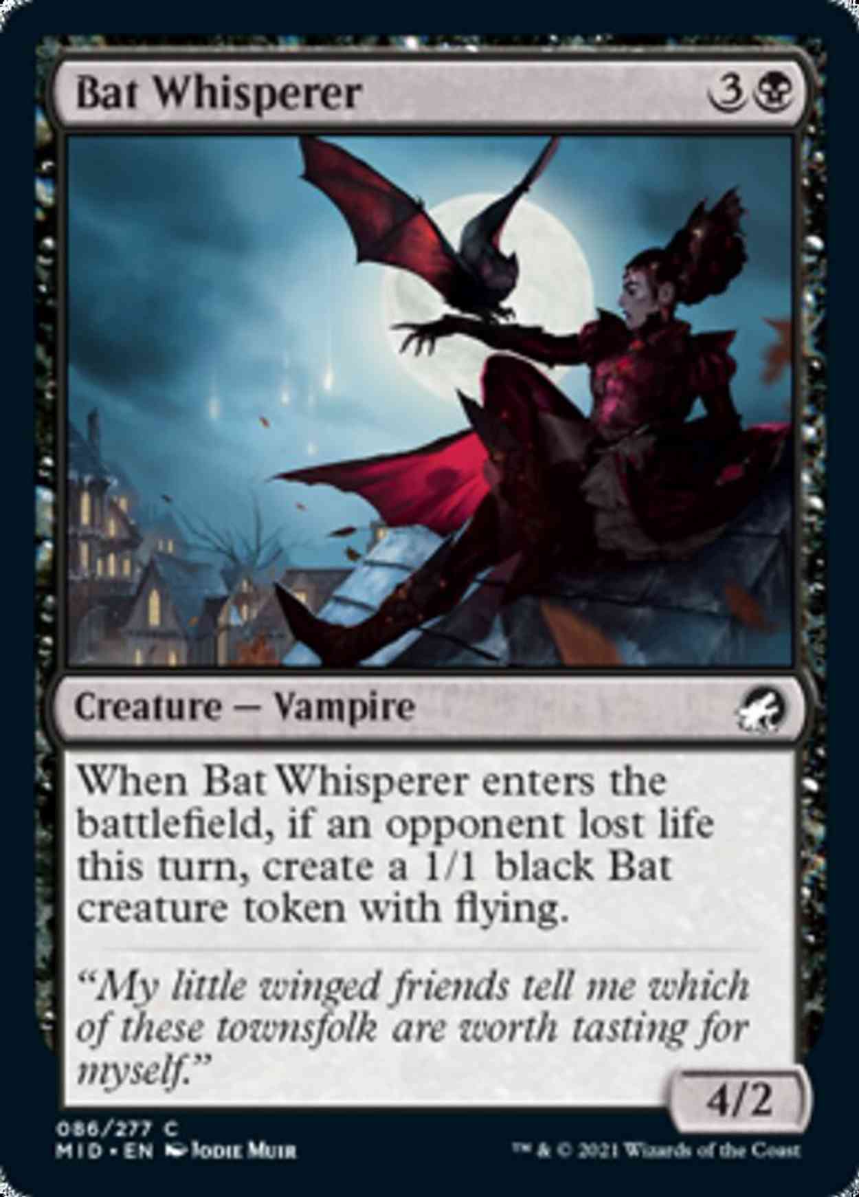 Bat Whisperer magic card front