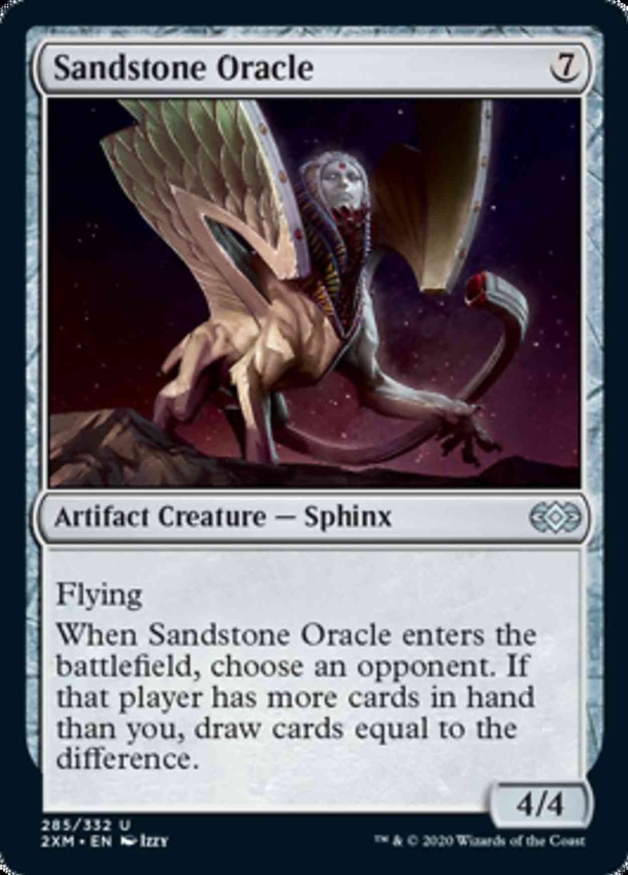 Sandstone Oracle magic card front