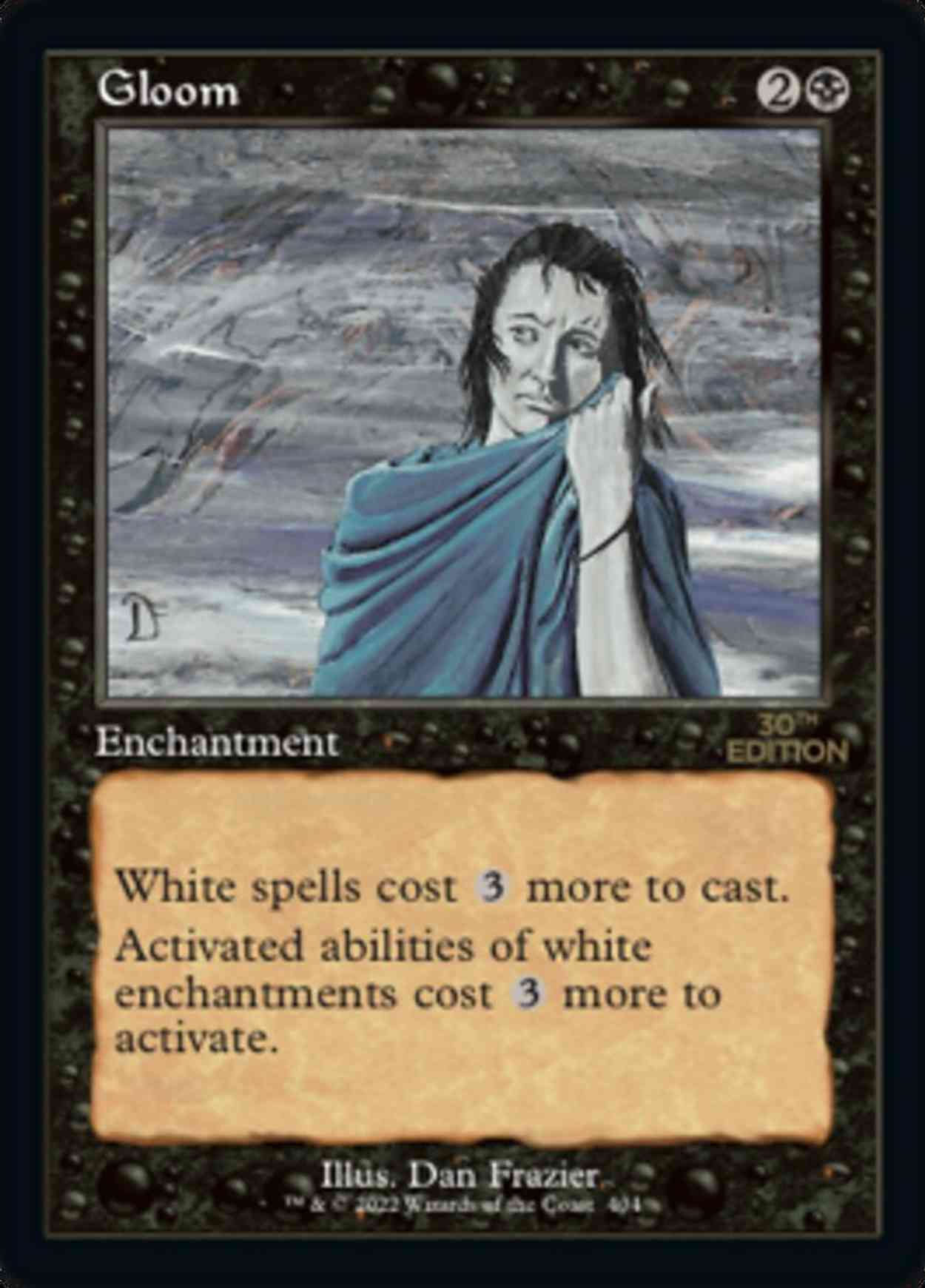 Gloom (Retro Frame) magic card front