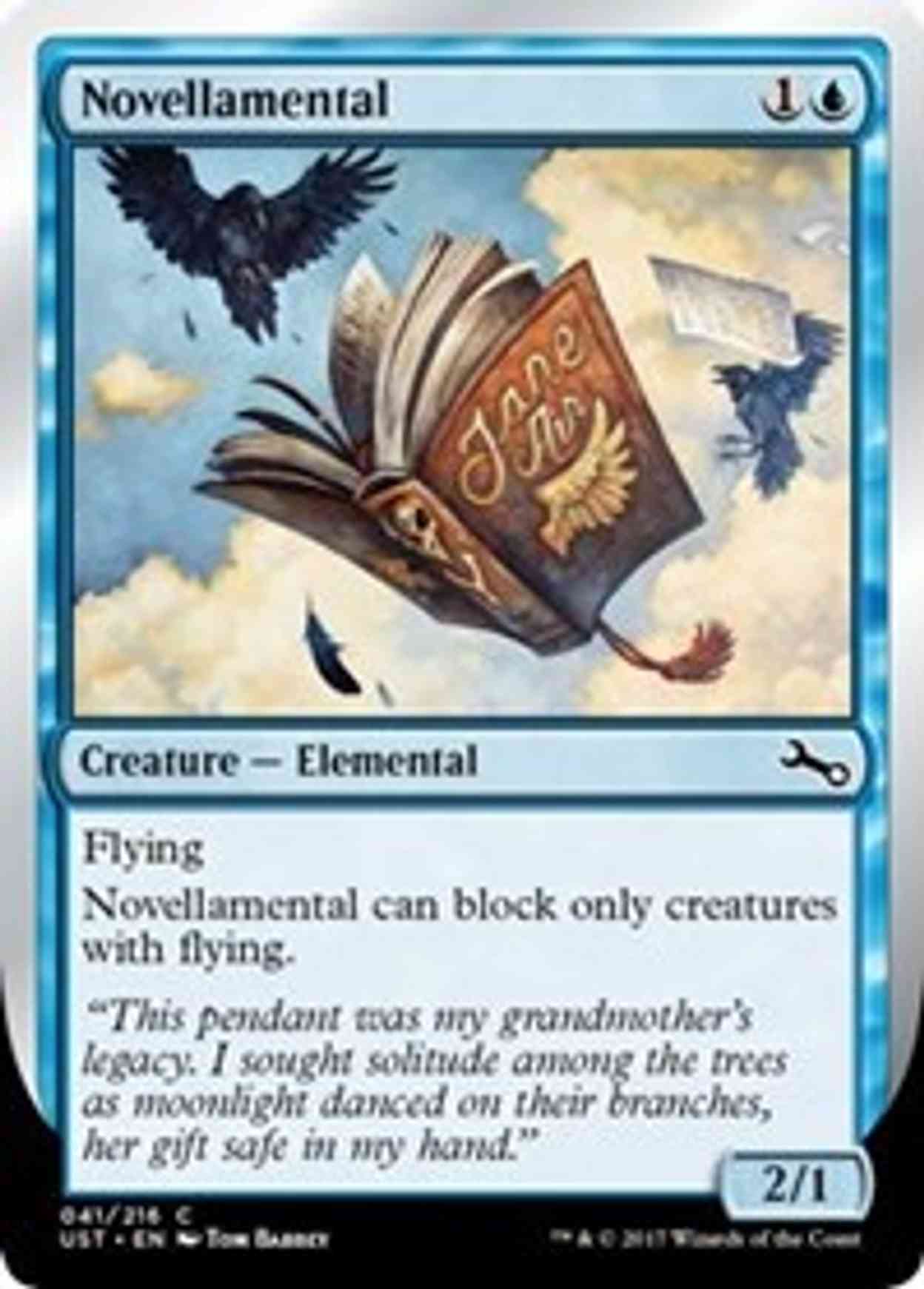 Novellamental (B) magic card front