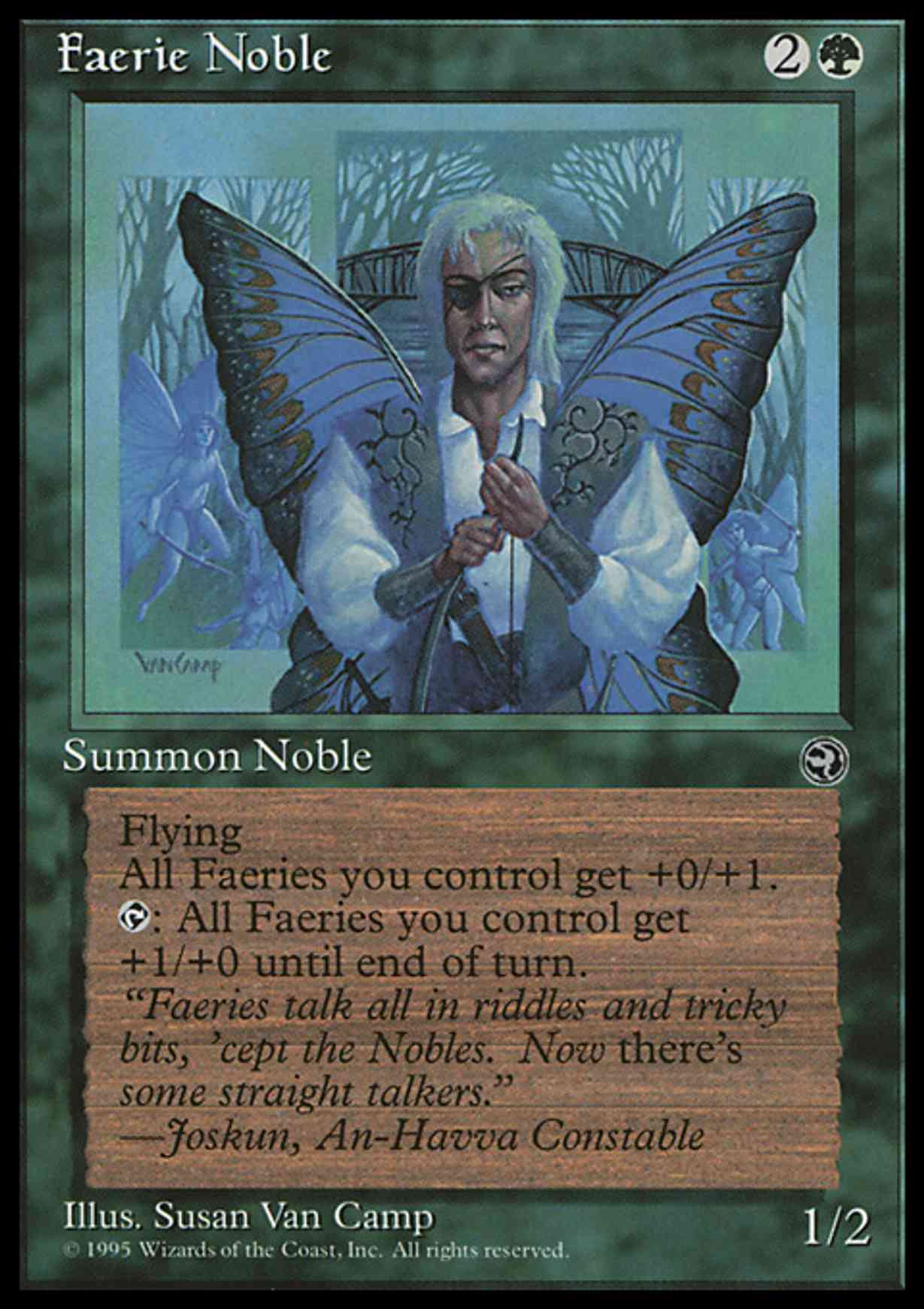 Faerie Noble magic card front