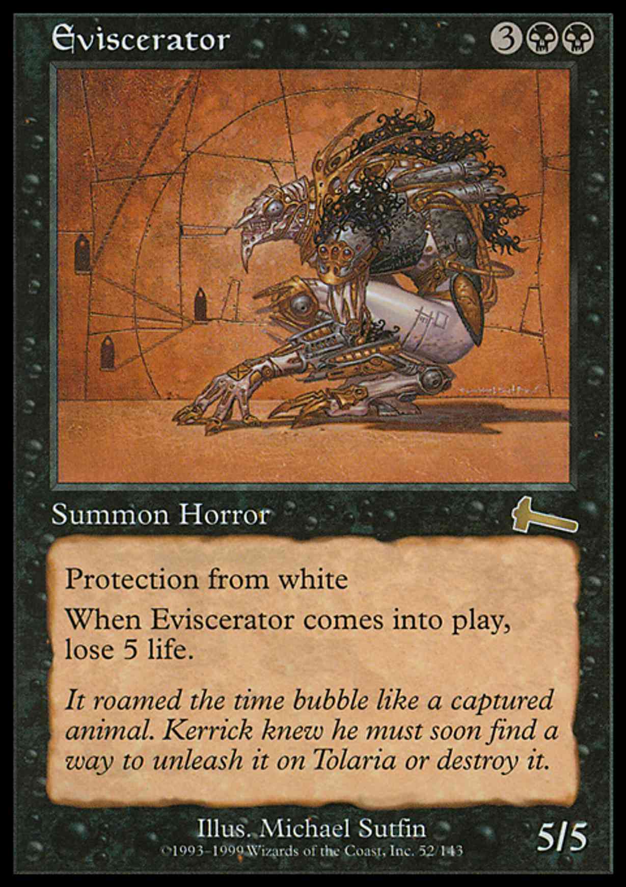 Eviscerator magic card front