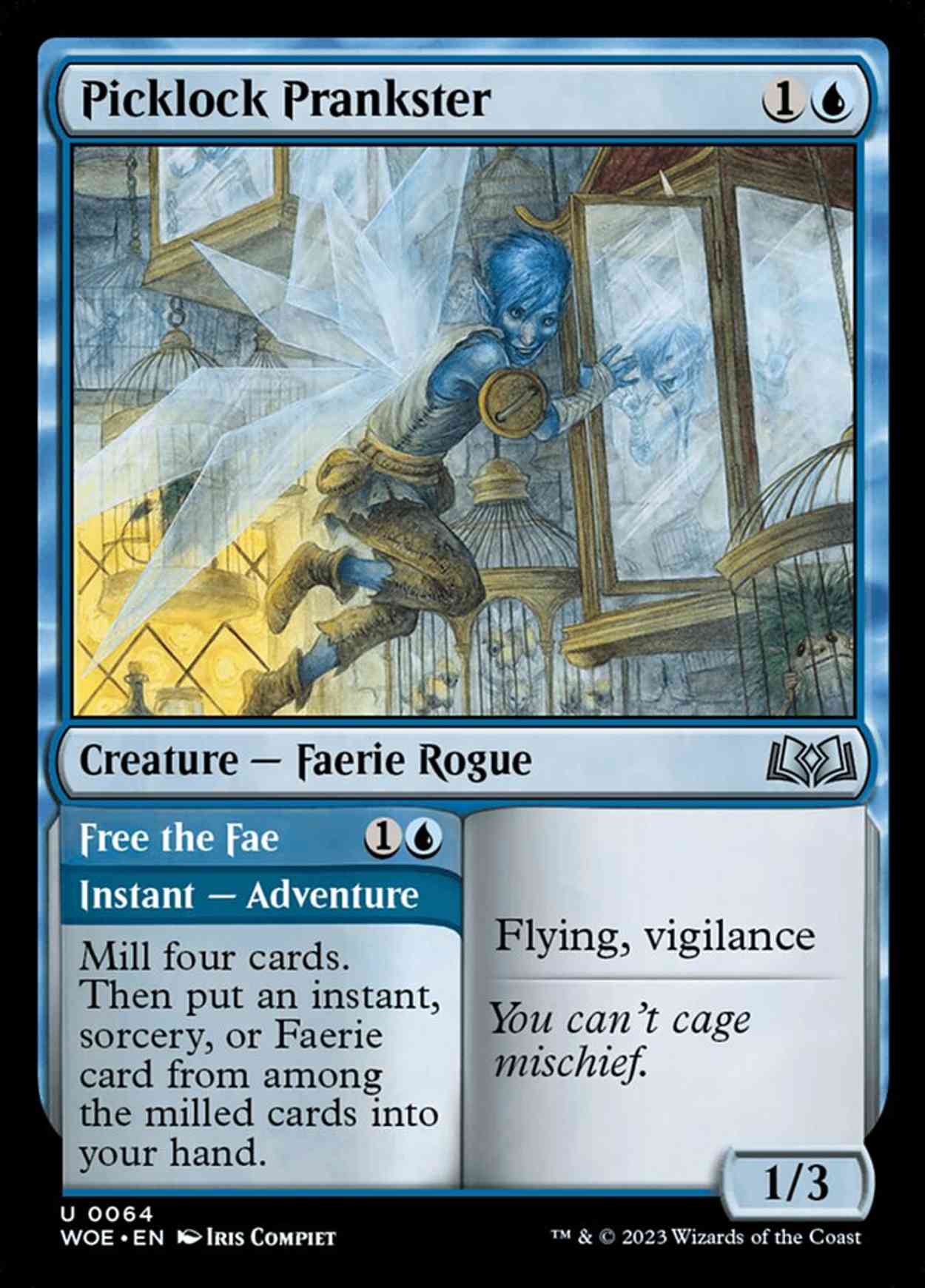 Picklock Prankster magic card front