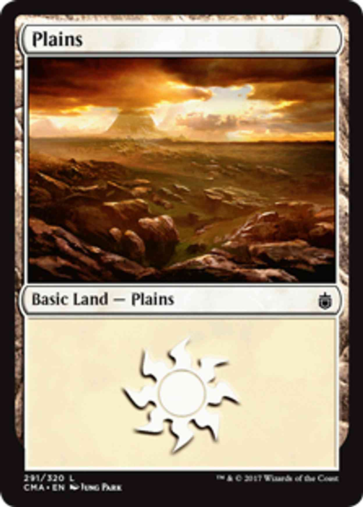 Plains (291) magic card front