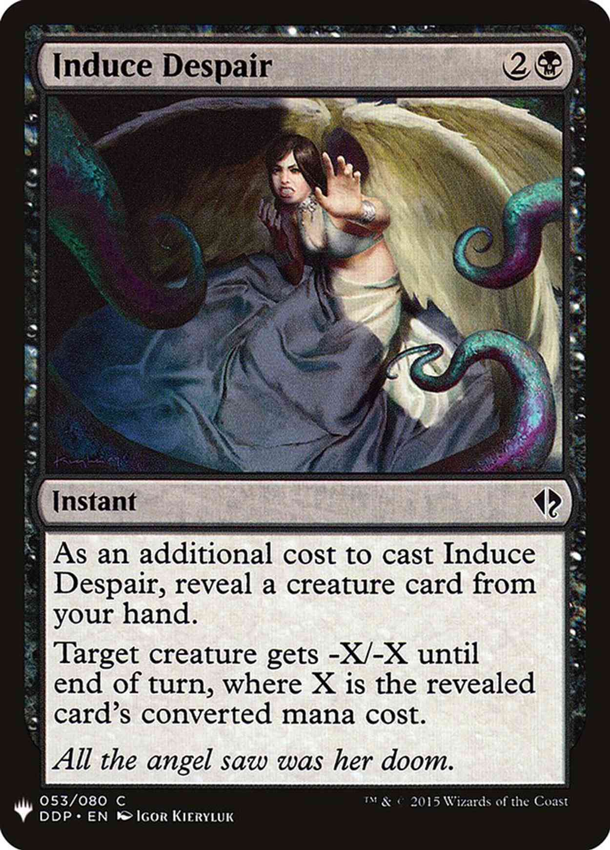 Induce Despair magic card front