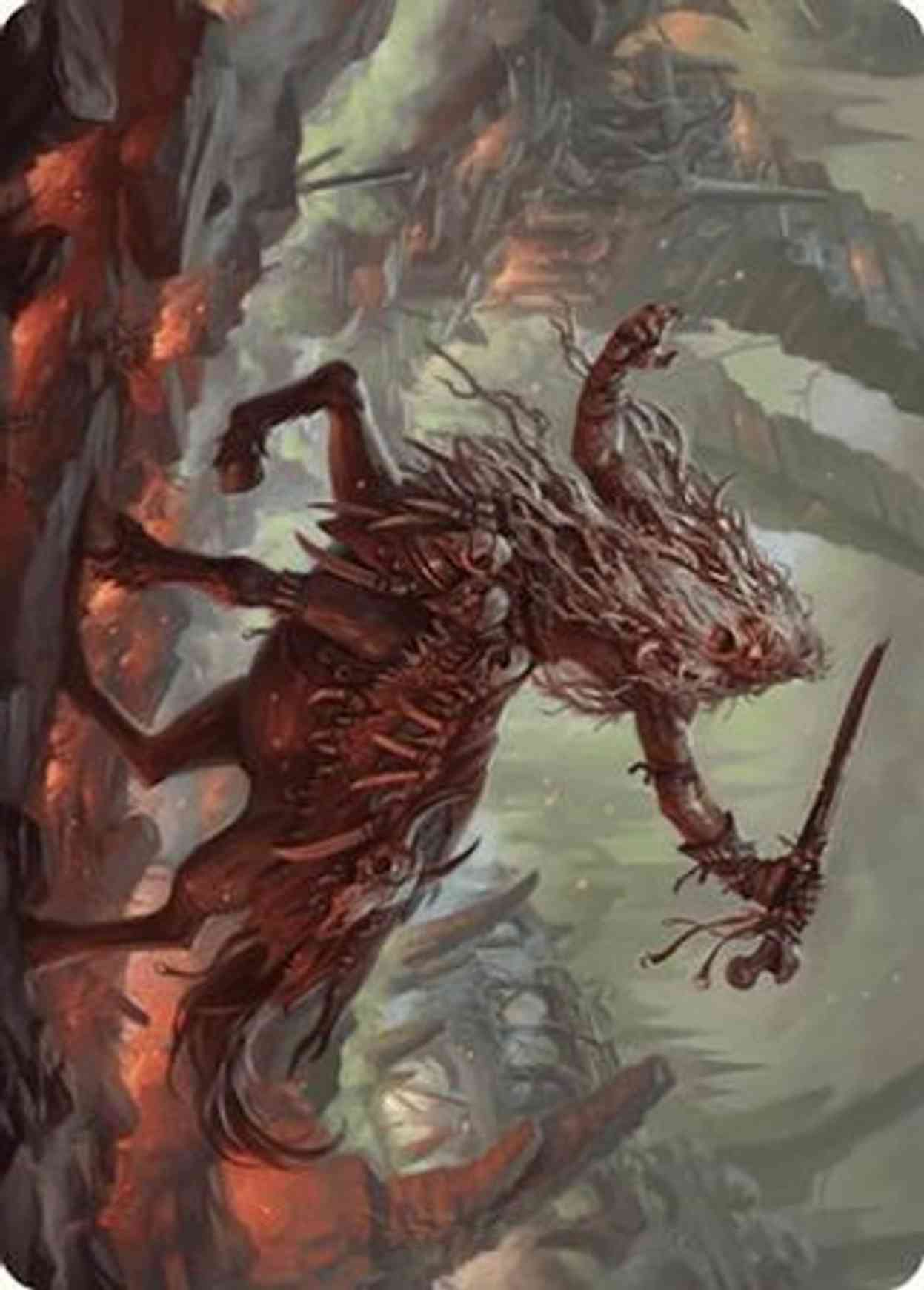 Yarus, Roar of the Old Gods Art Card (24/49) magic card front