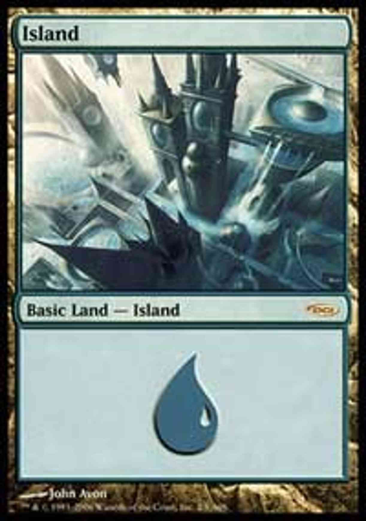 Island (2006) magic card front