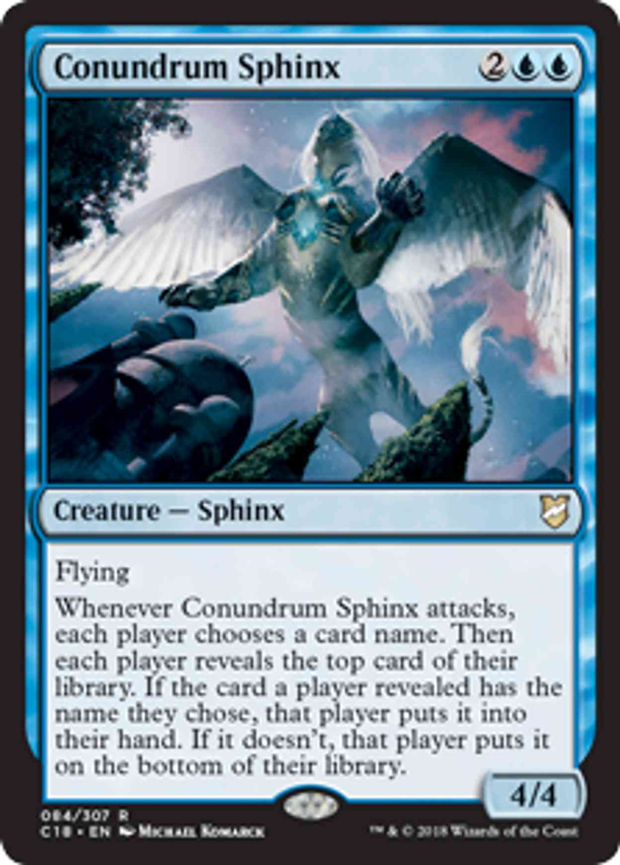 Conundrum Sphinx magic card front