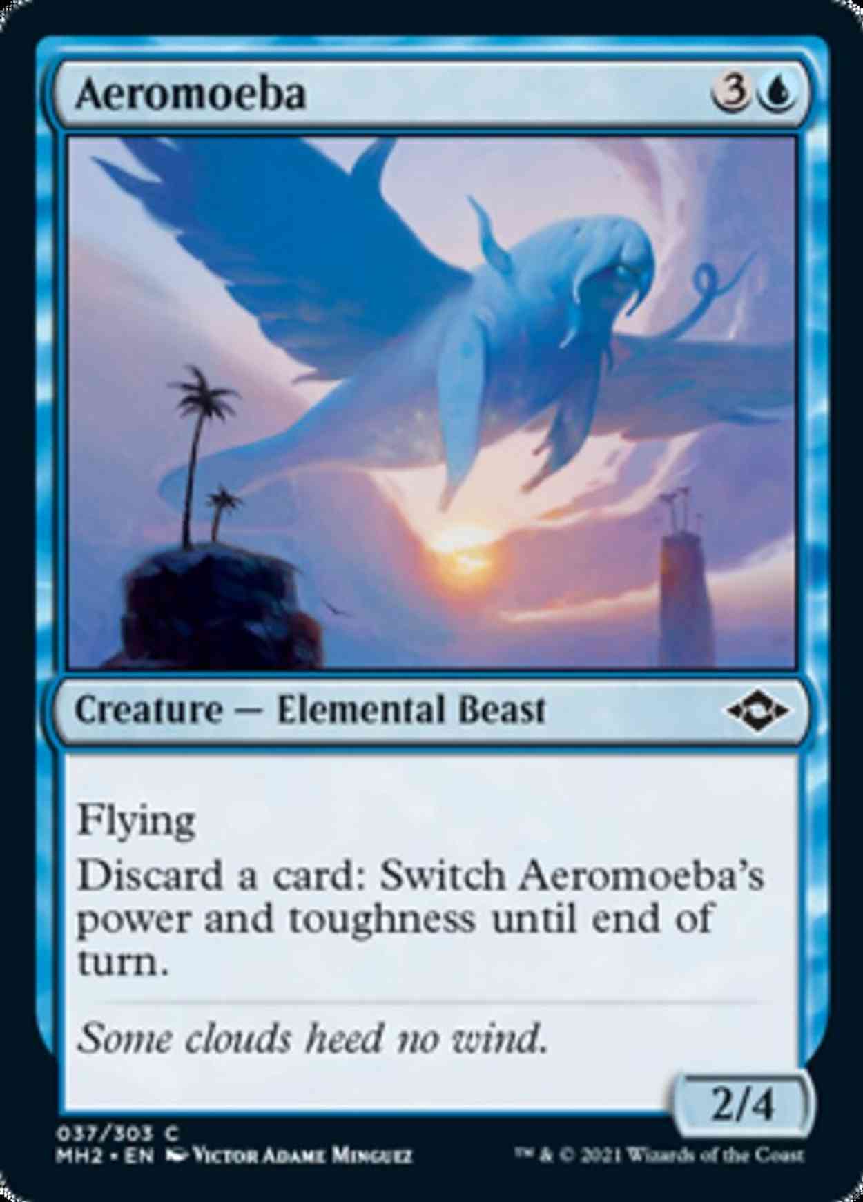 Aeromoeba magic card front