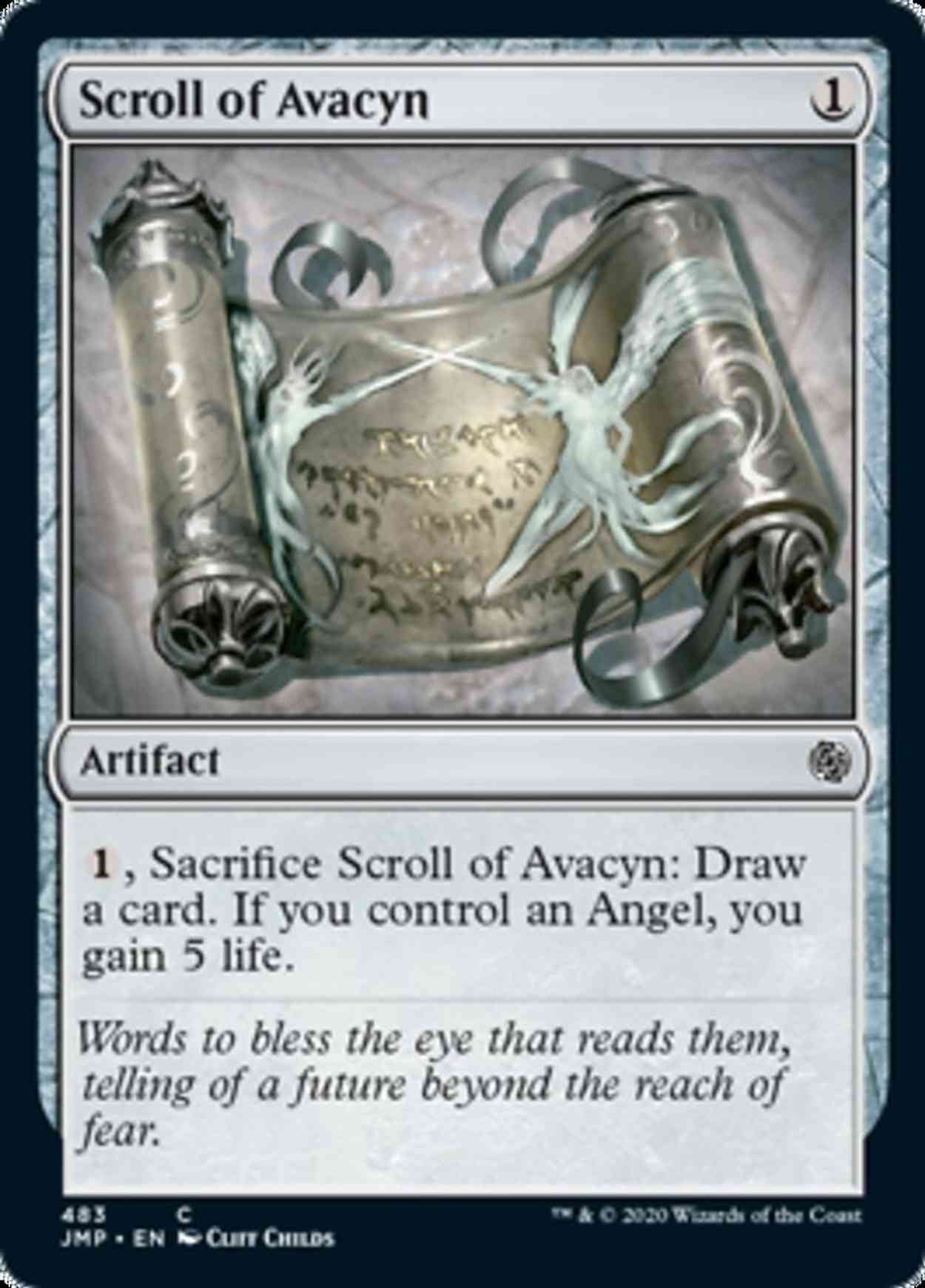 Scroll of Avacyn magic card front