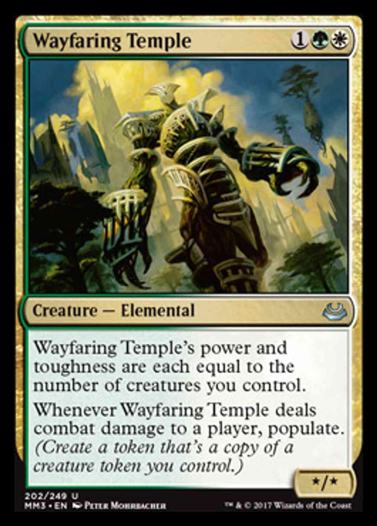Wayfaring Temple magic card front