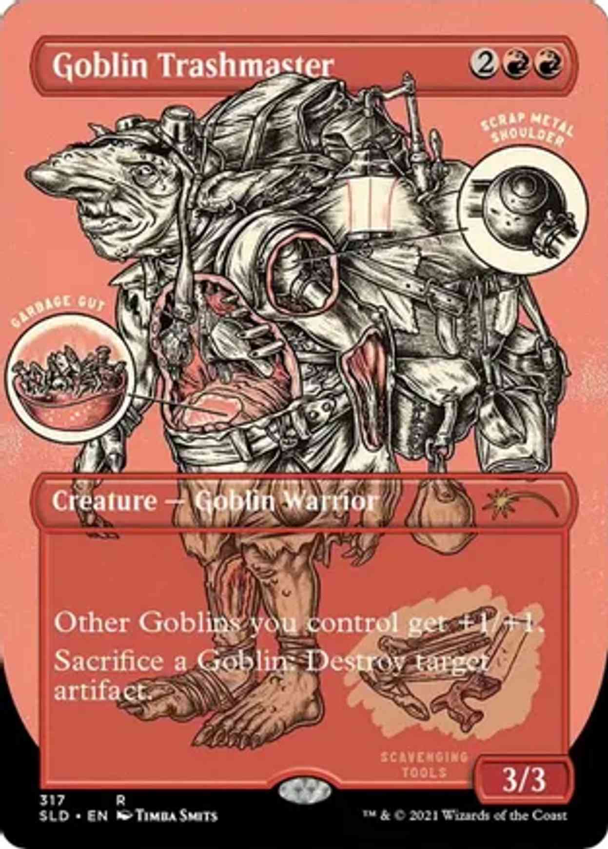 Goblin Trashmaster (Foil Etched) magic card front