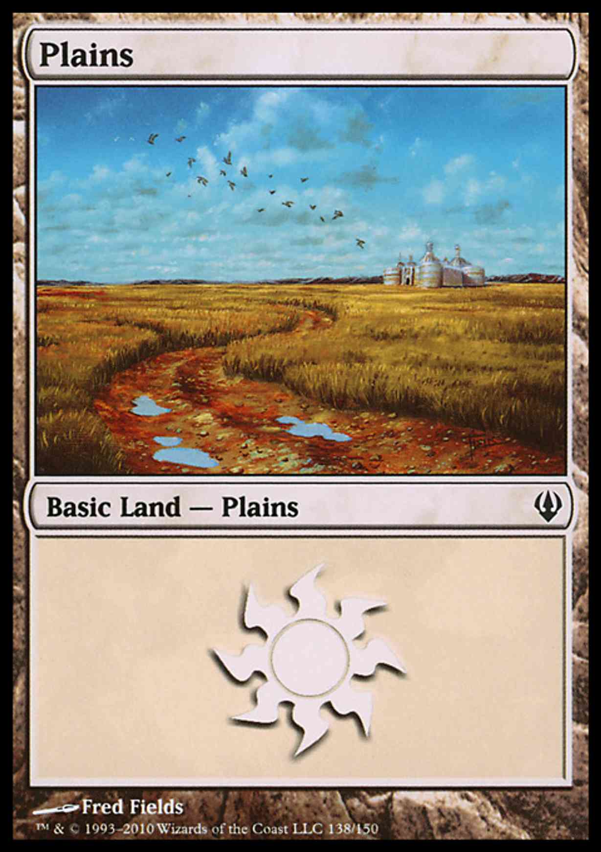 Plains (138) magic card front