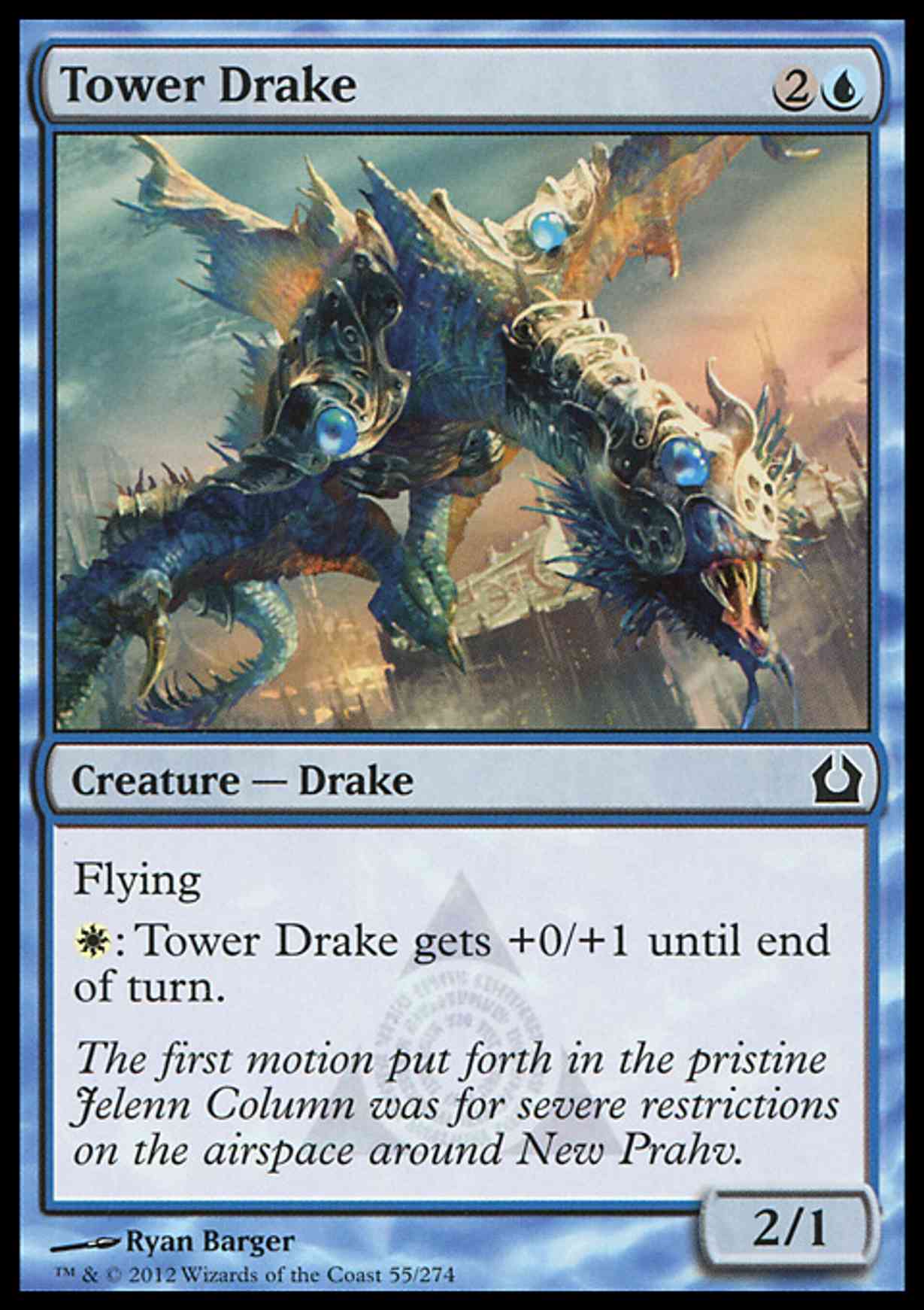 Tower Drake magic card front