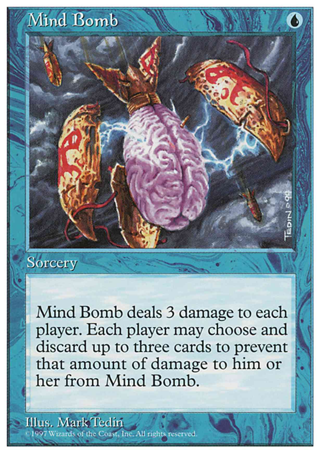 Mind Bomb magic card front