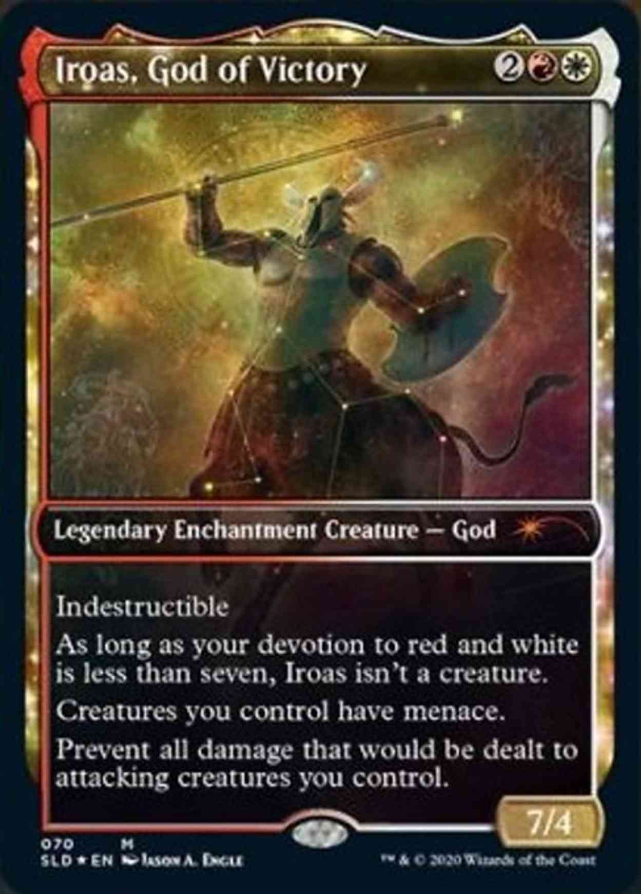 Iroas, God of Victory (Showcase) Price from mtg Secret Lair Drop Series