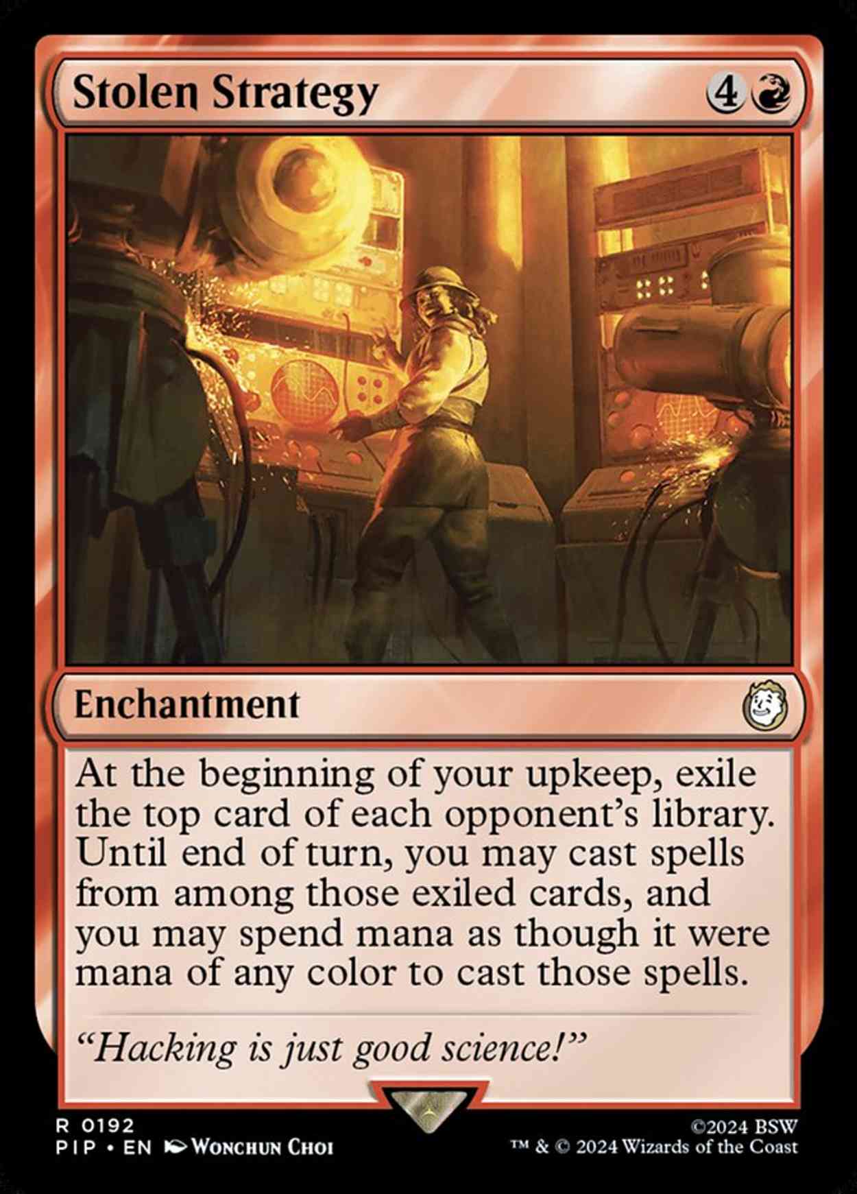 Stolen Strategy magic card front