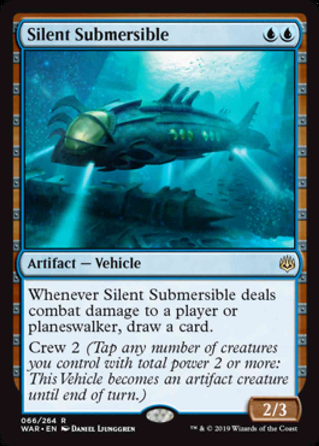 Silent Submersible magic card front