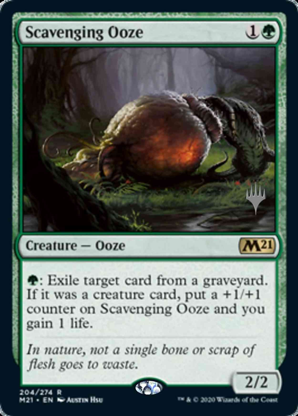 Scavenging Ooze magic card front