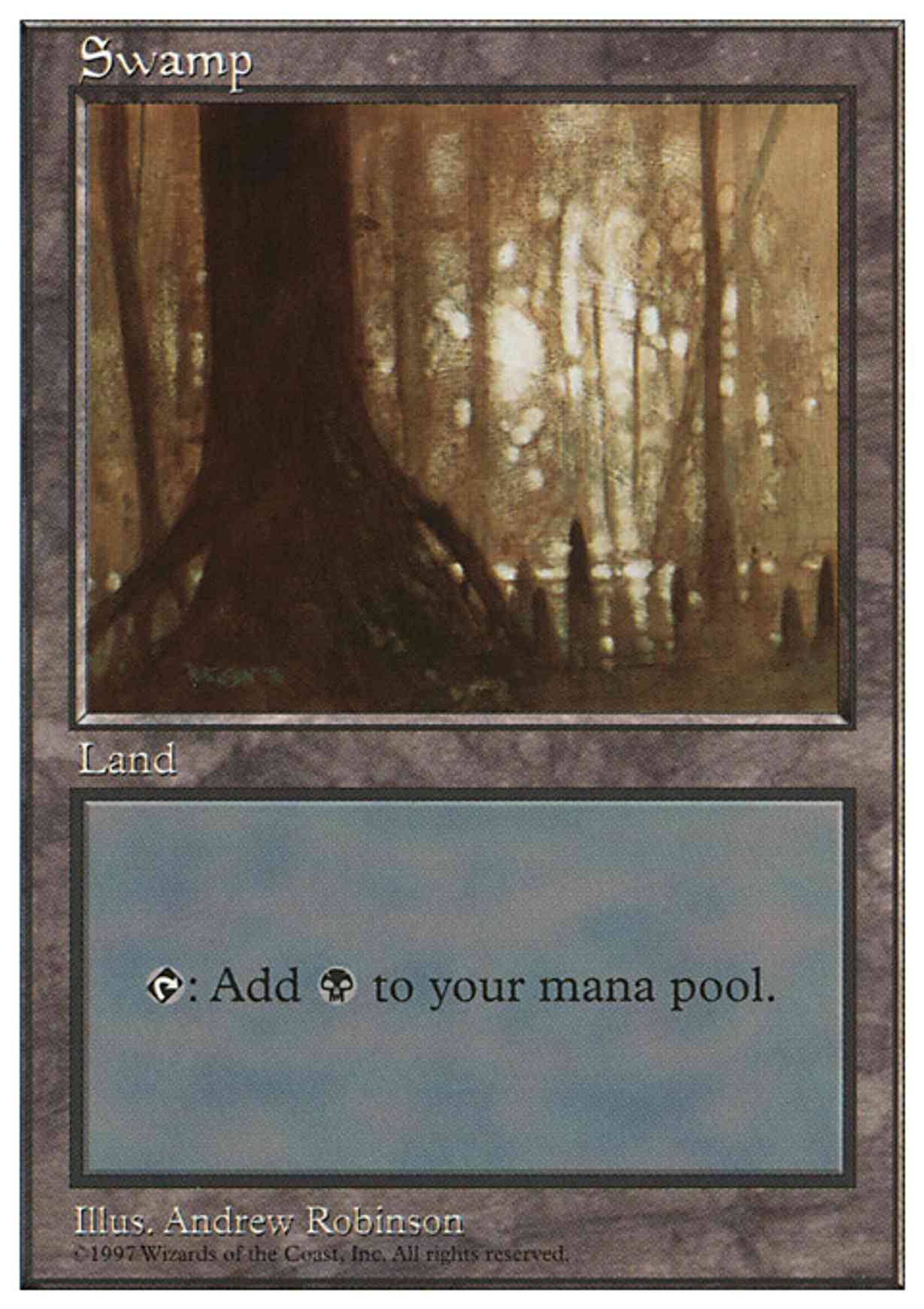 Swamp (441) magic card front