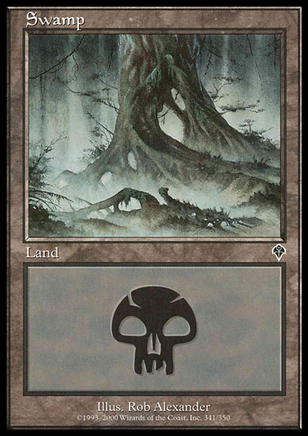 Swamp (341) magic card front