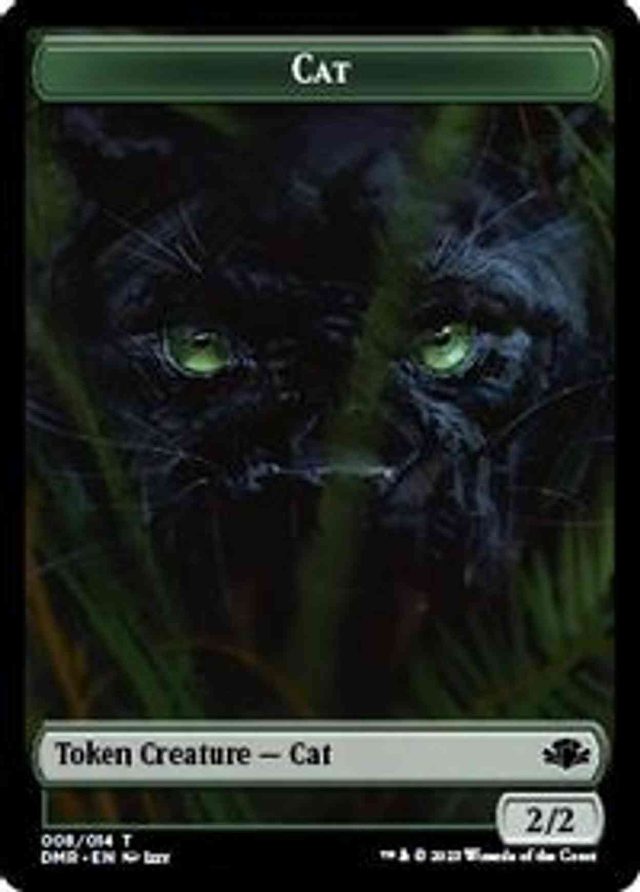 Cat (008) Token magic card front