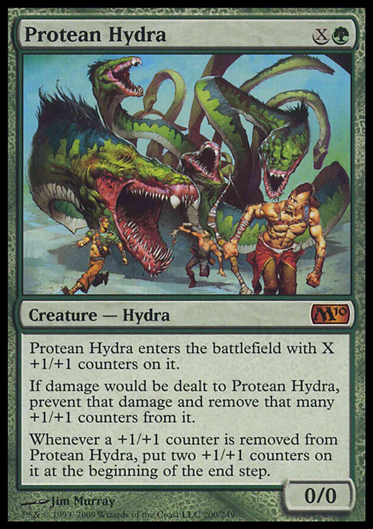 Protean Hydra magic card front