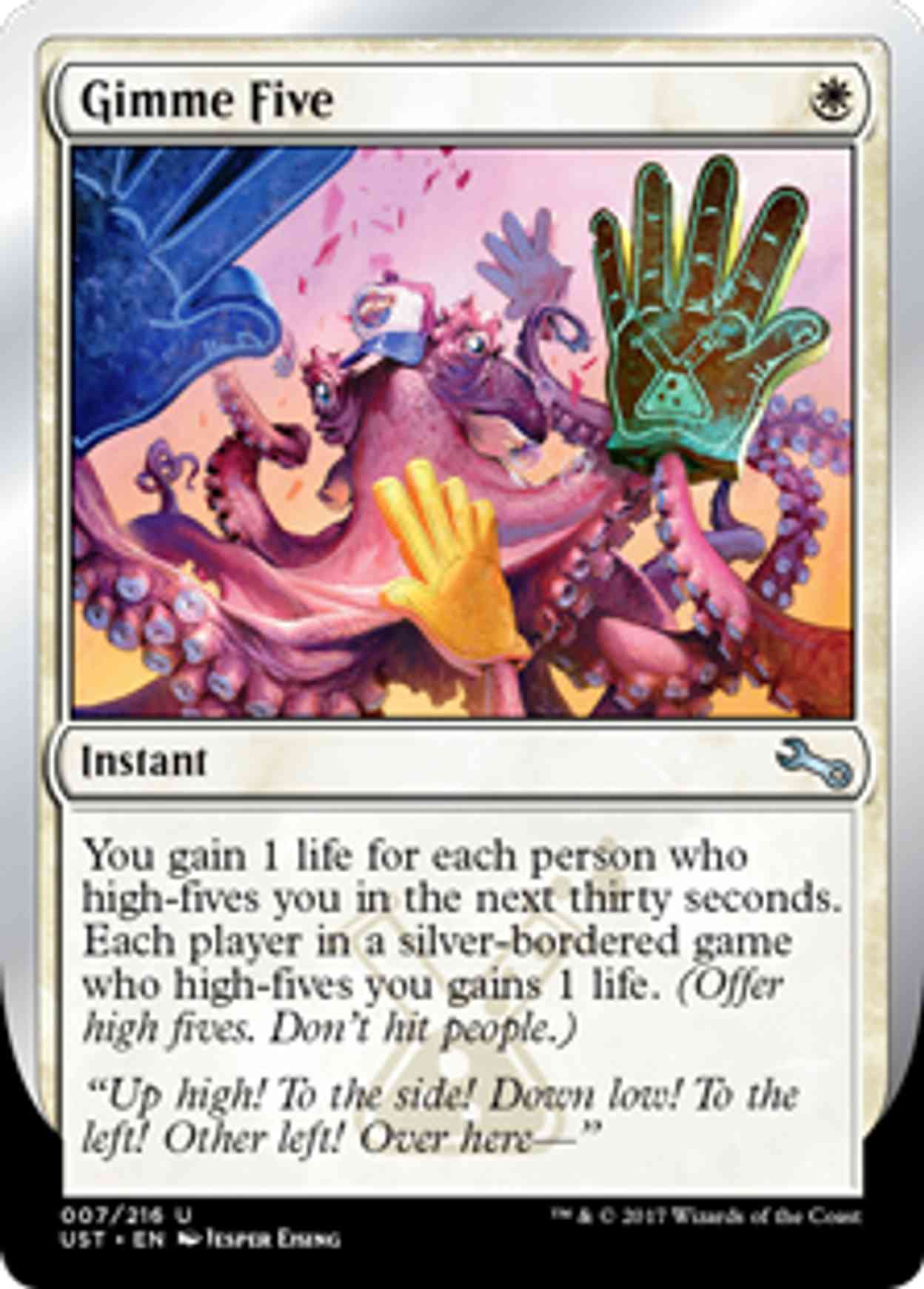 Gimme Five magic card front