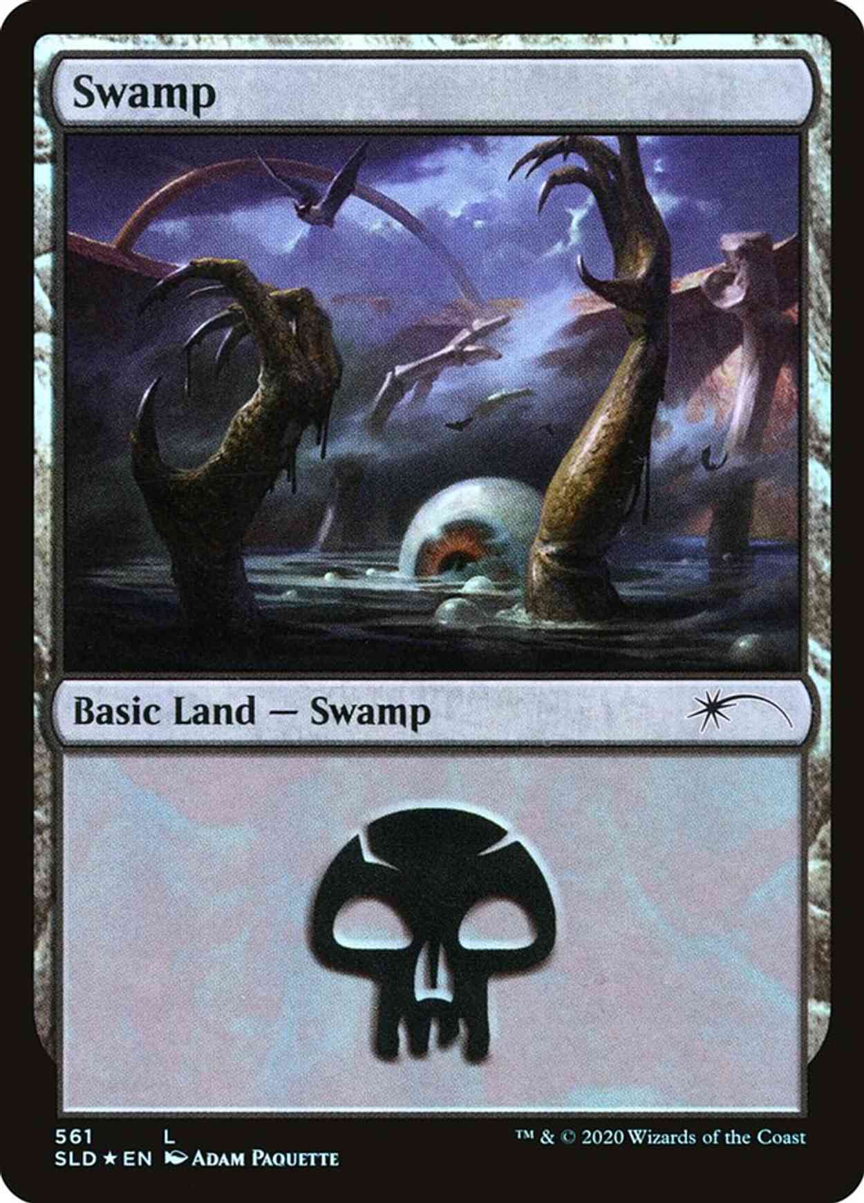 Swamp (561) magic card front
