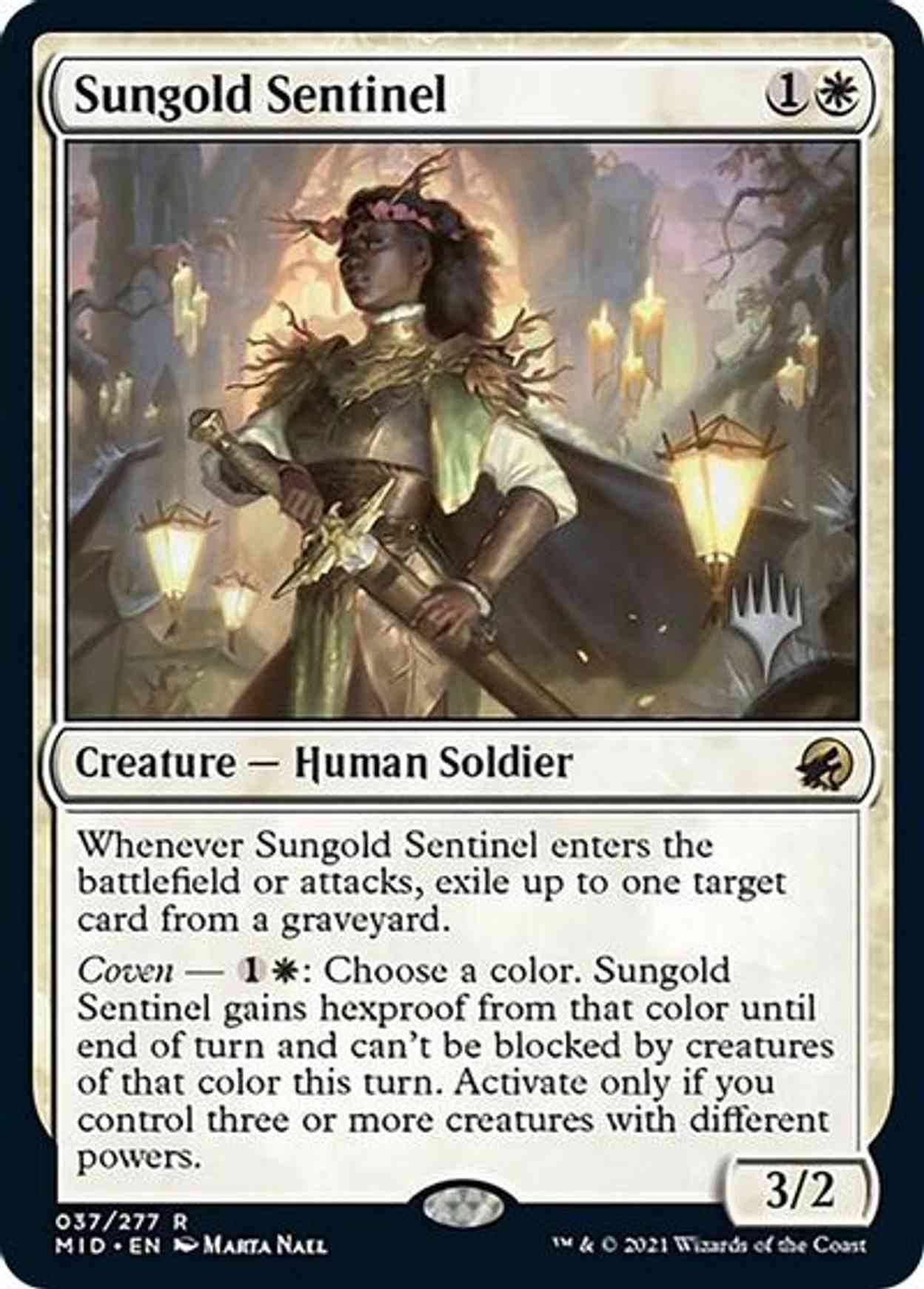 Sungold Sentinel magic card front