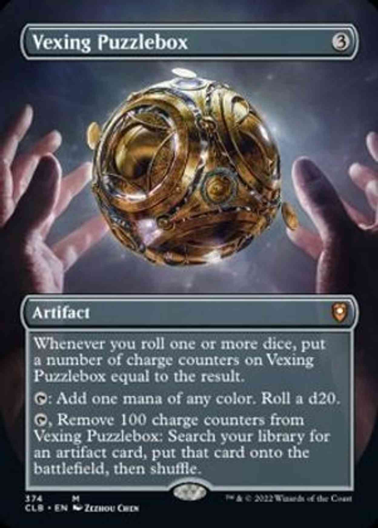 Vexing Puzzlebox (Borderless) magic card front