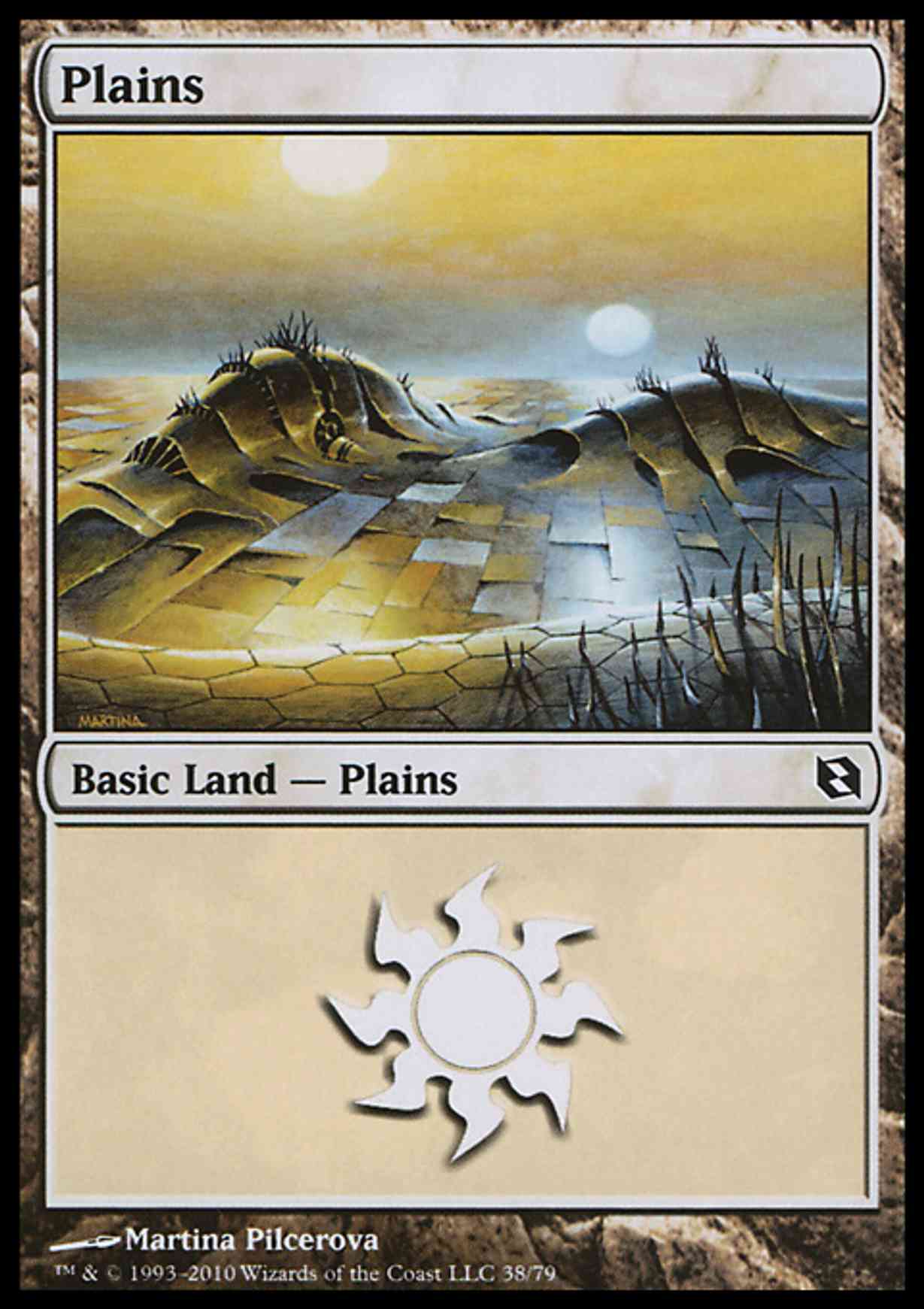 Plains (38)  magic card front