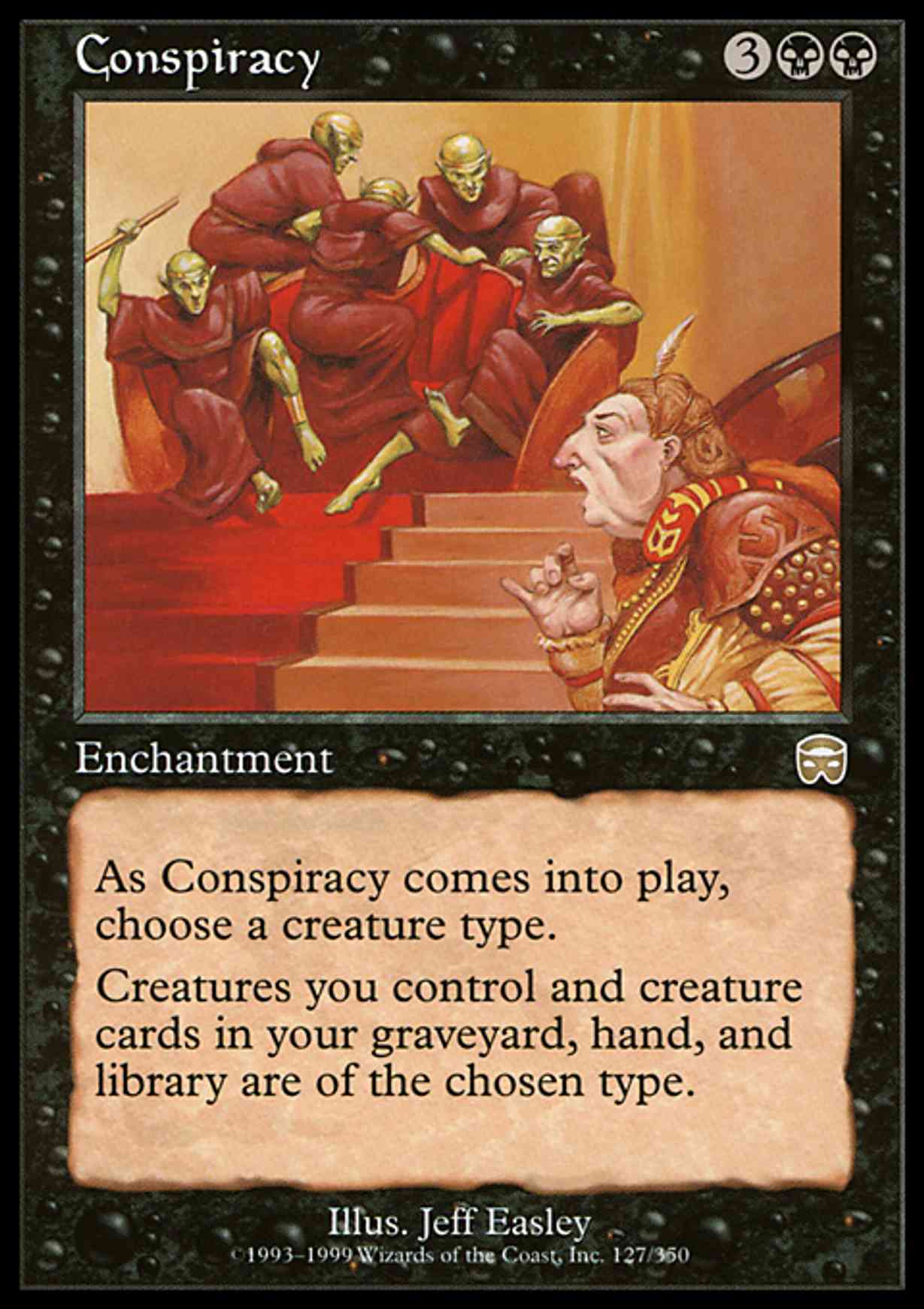 Conspiracy magic card front