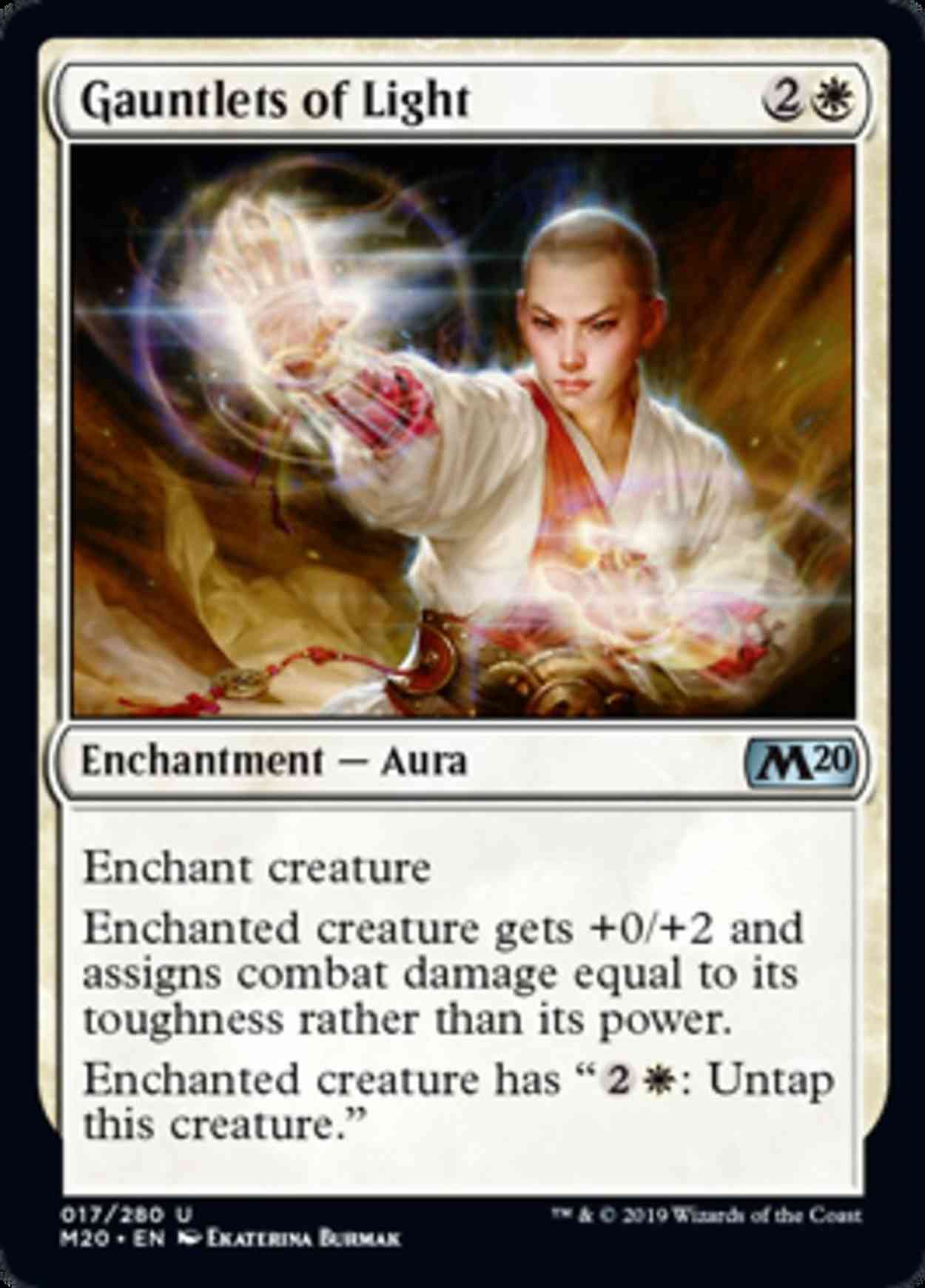 Gauntlets of Light magic card front