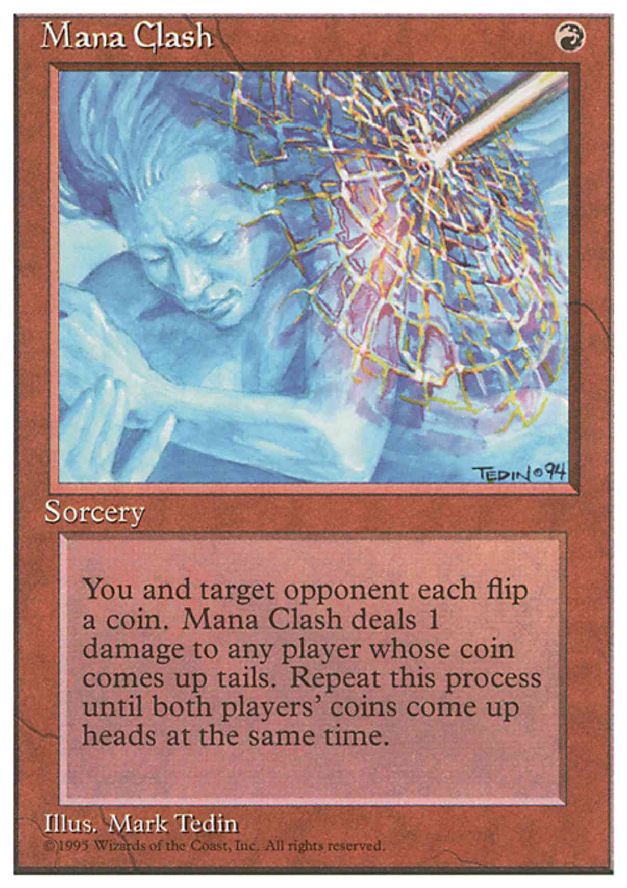 Mana Clash magic card front