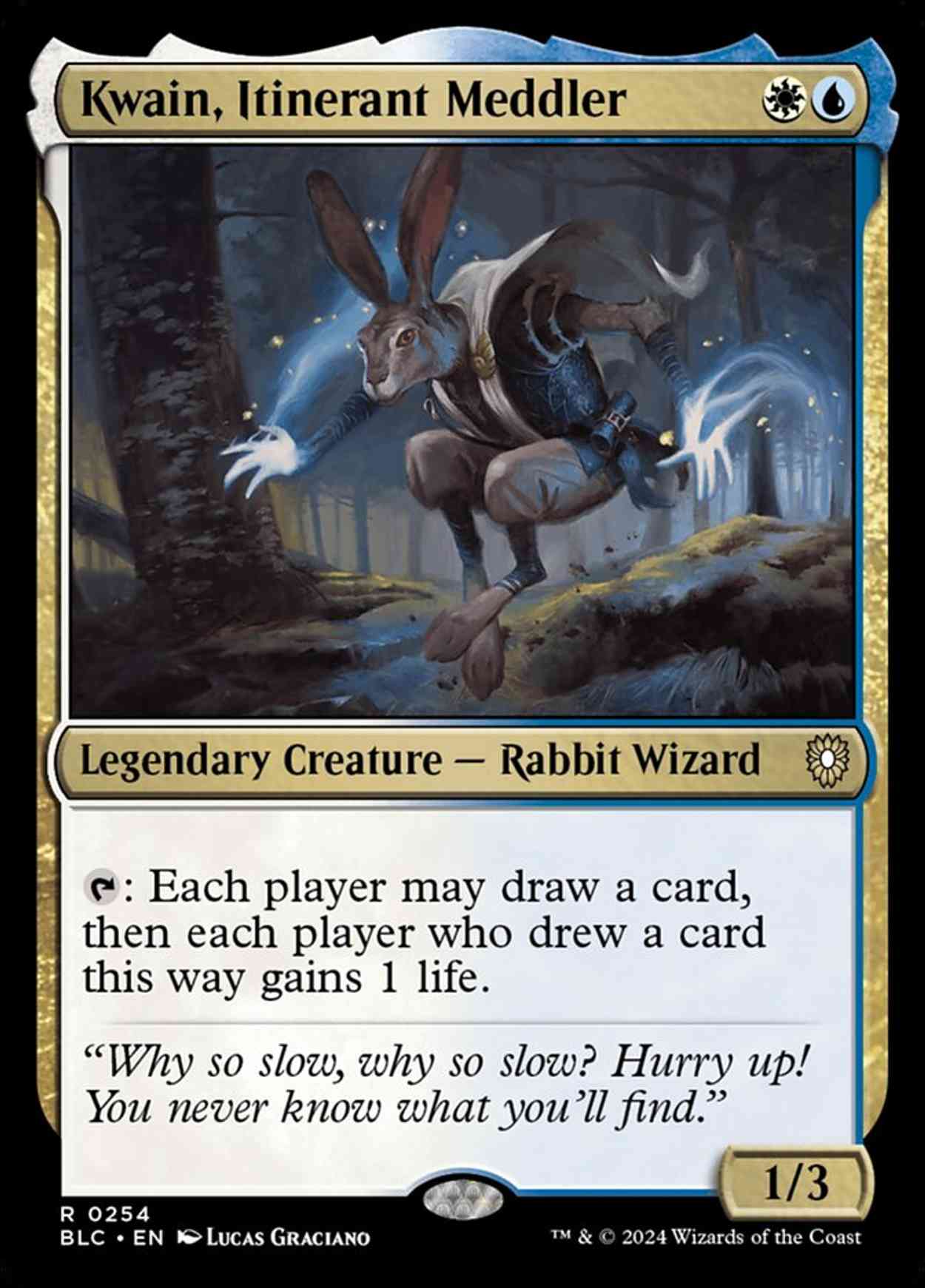 Kwain, Itinerant Meddler magic card front