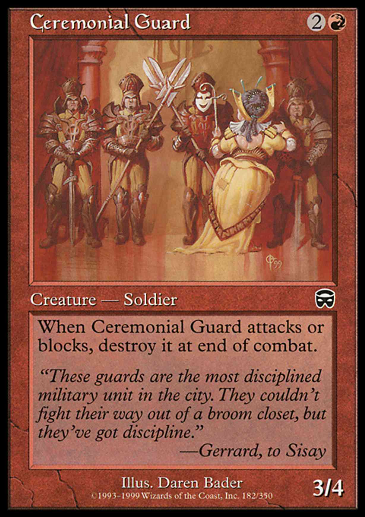 Ceremonial Guard magic card front
