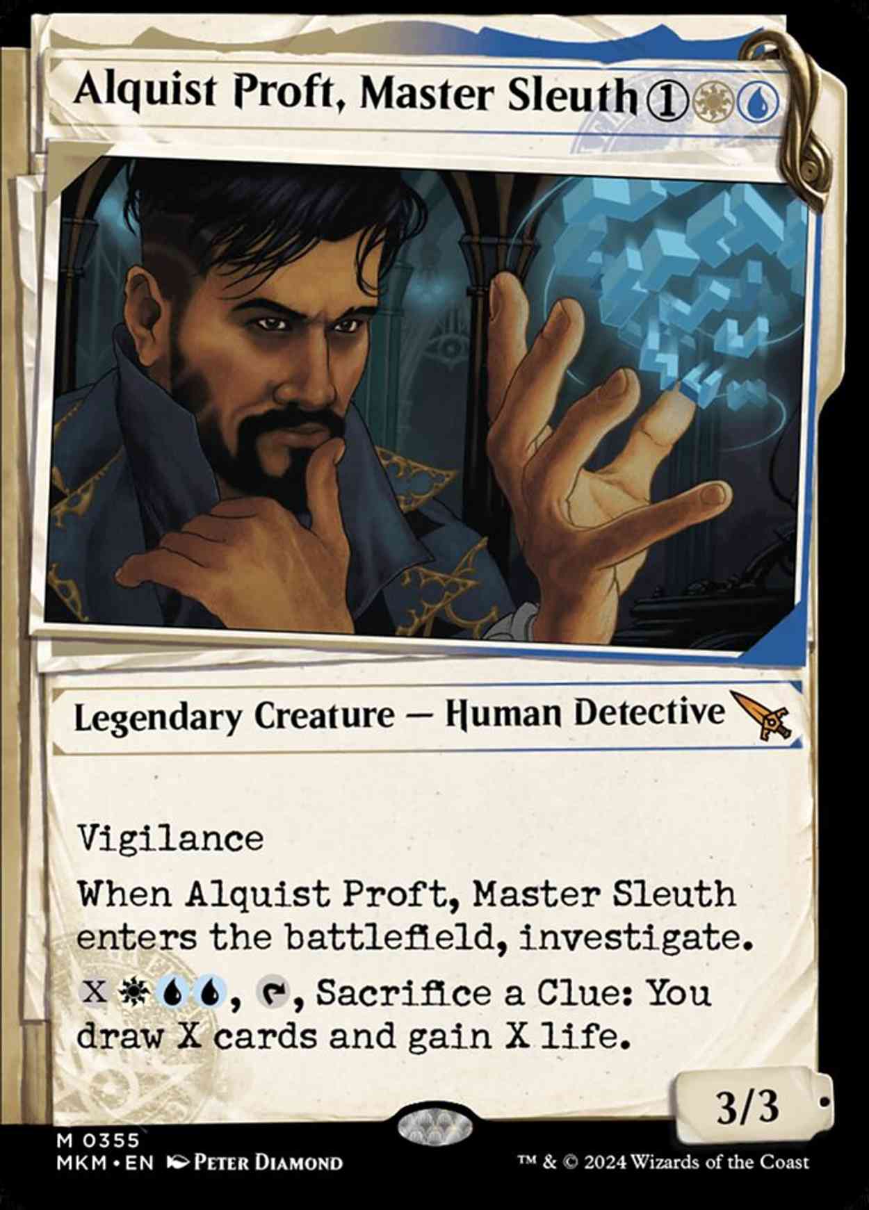 Alquist Proft, Master Sleuth (Showcase) magic card front