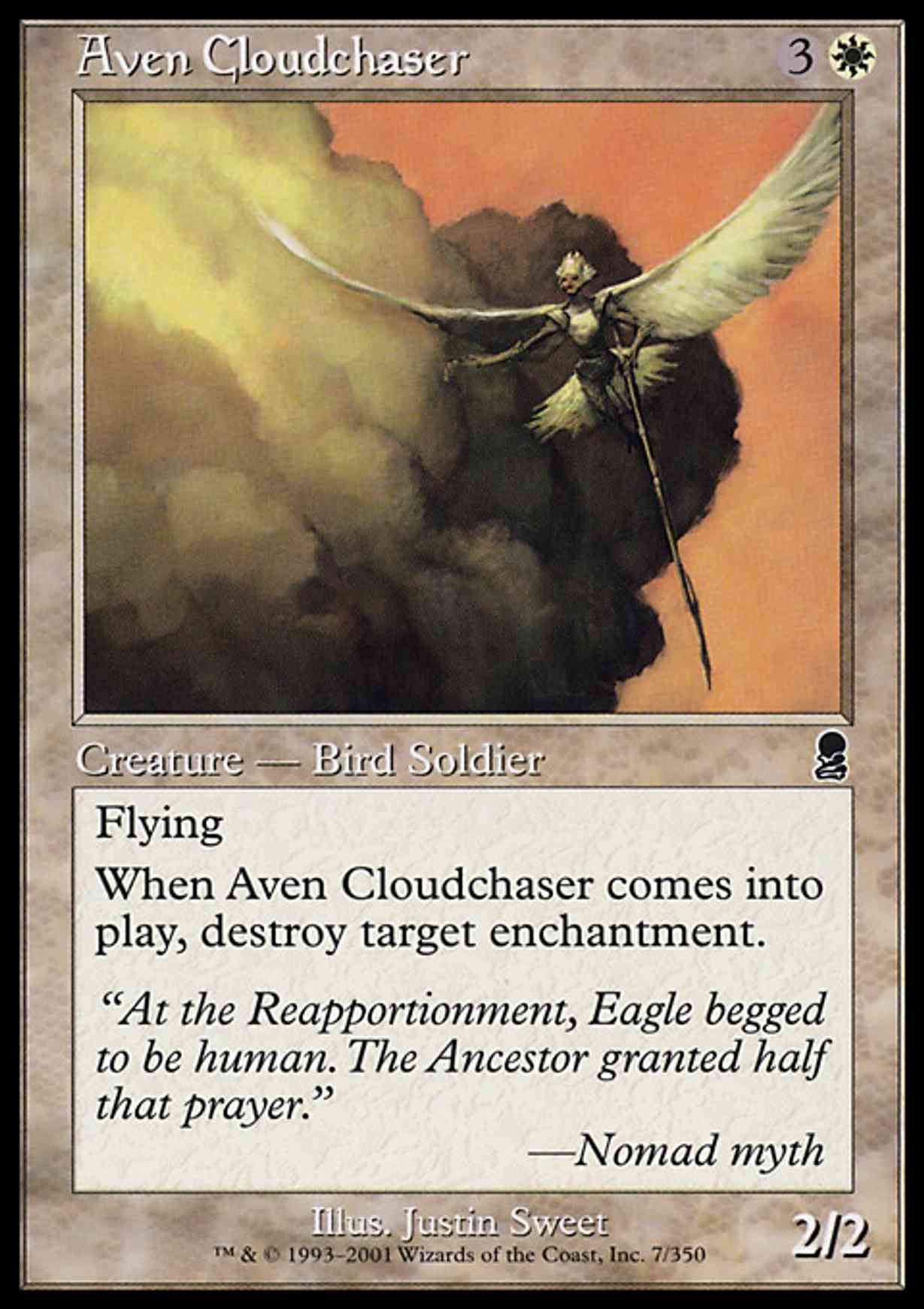 Aven Cloudchaser magic card front