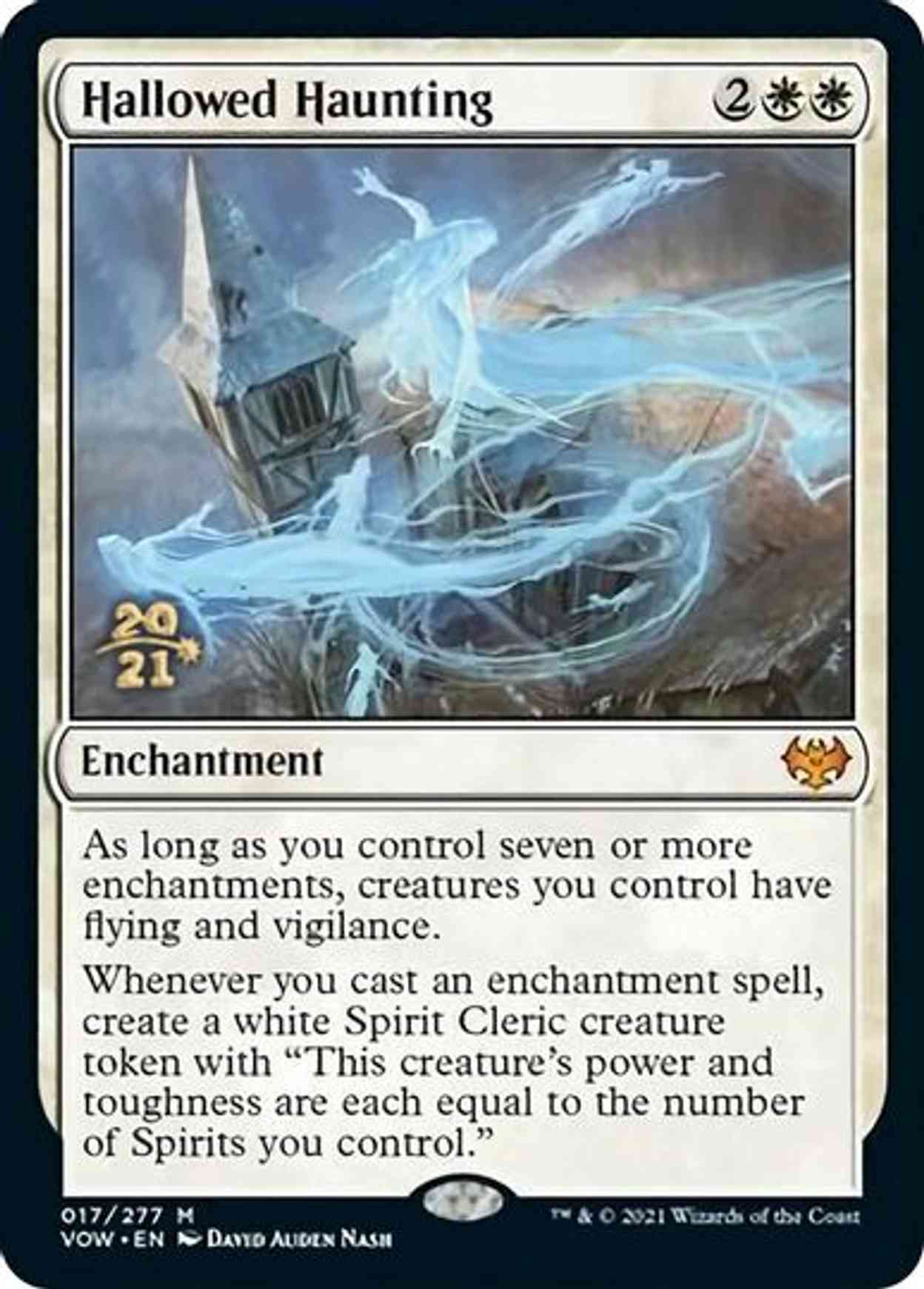 Hallowed Haunting magic card front