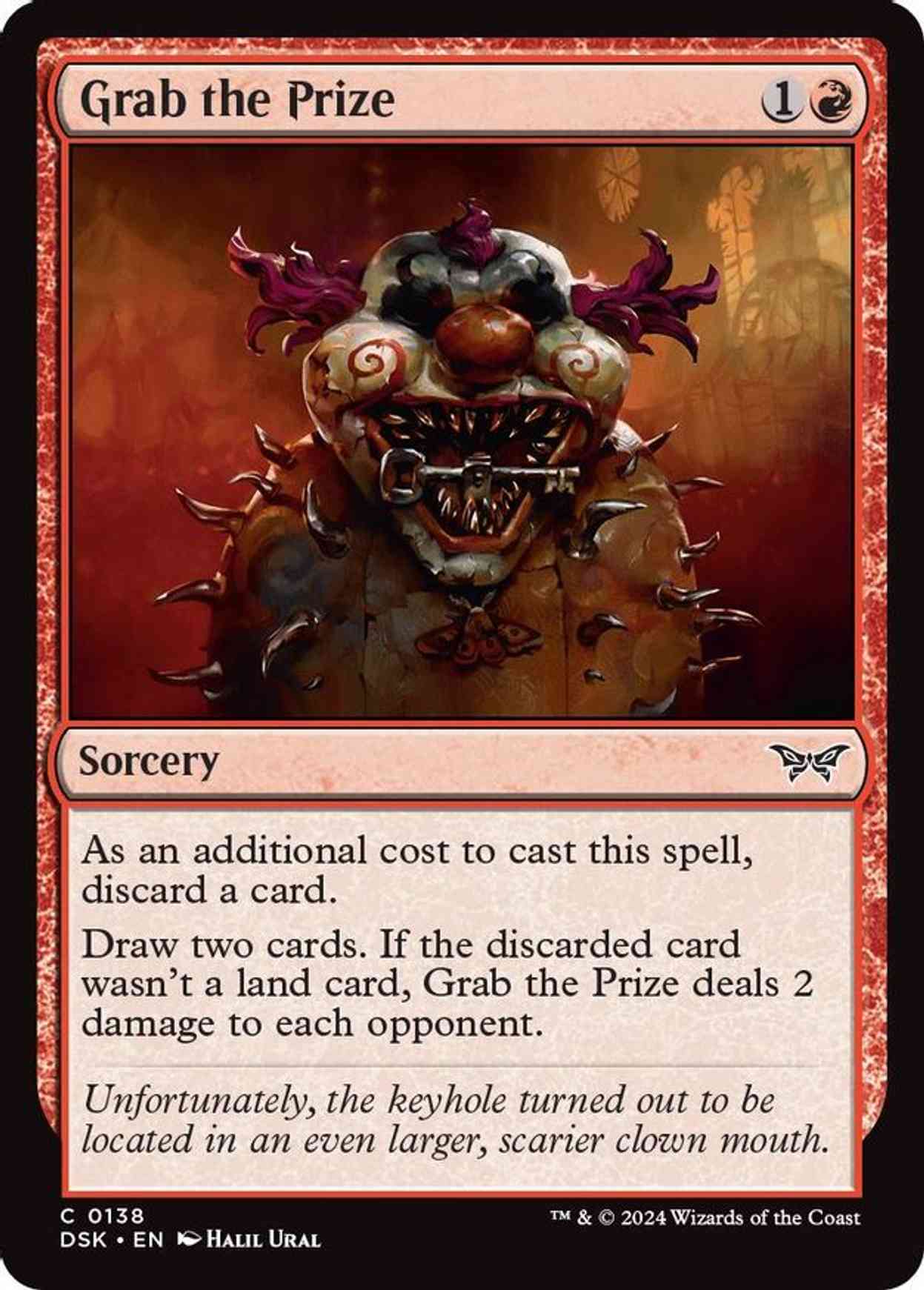 Grab the Prize magic card front