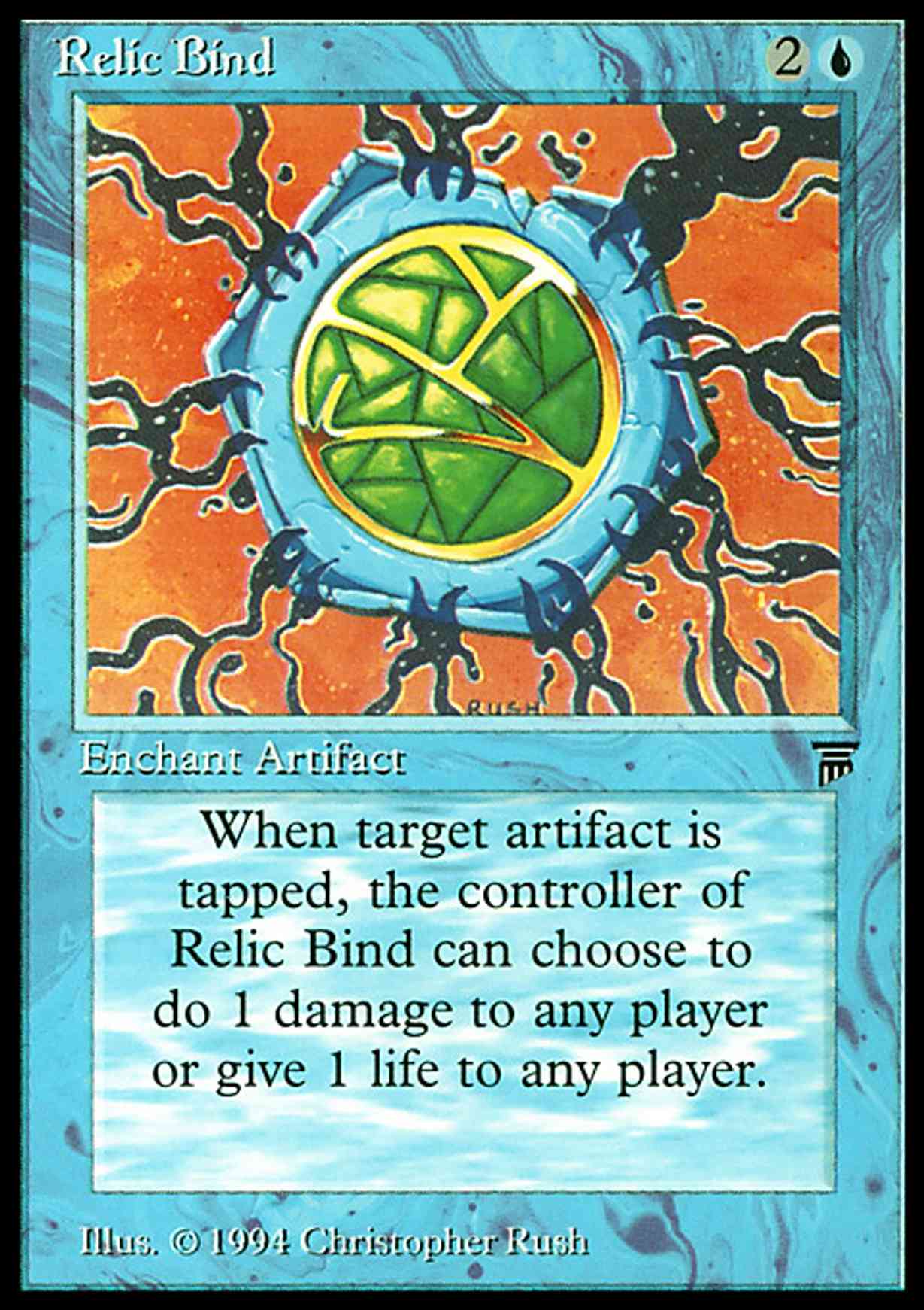 Relic Bind magic card front