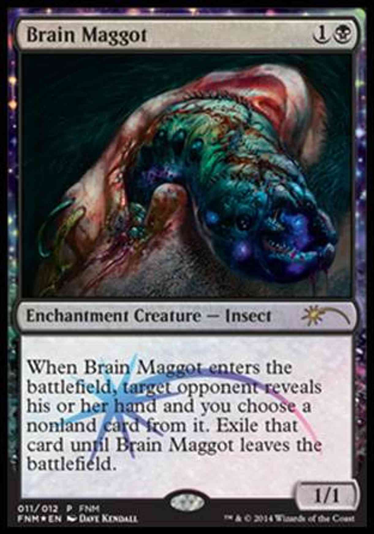 Brain Maggot magic card front