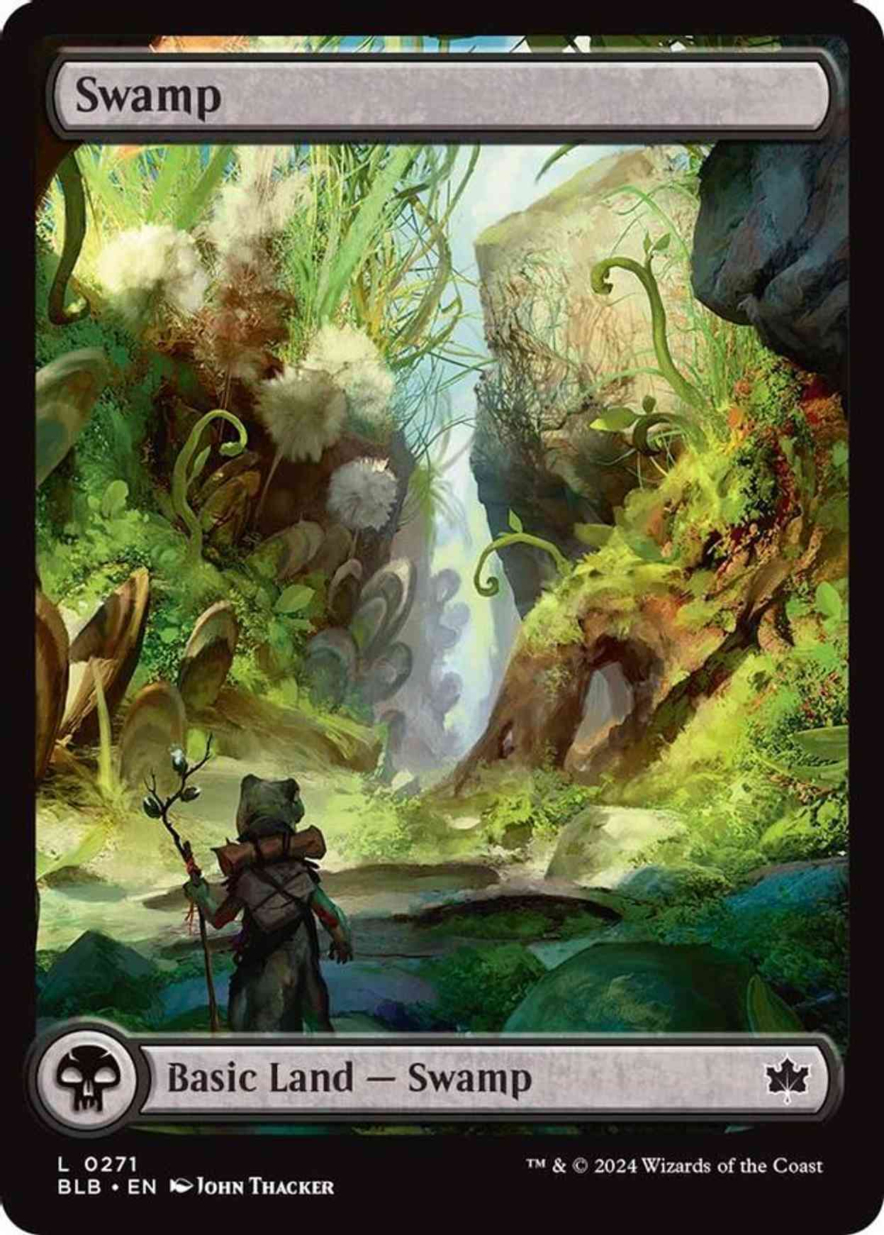 Swamp (0271) magic card front